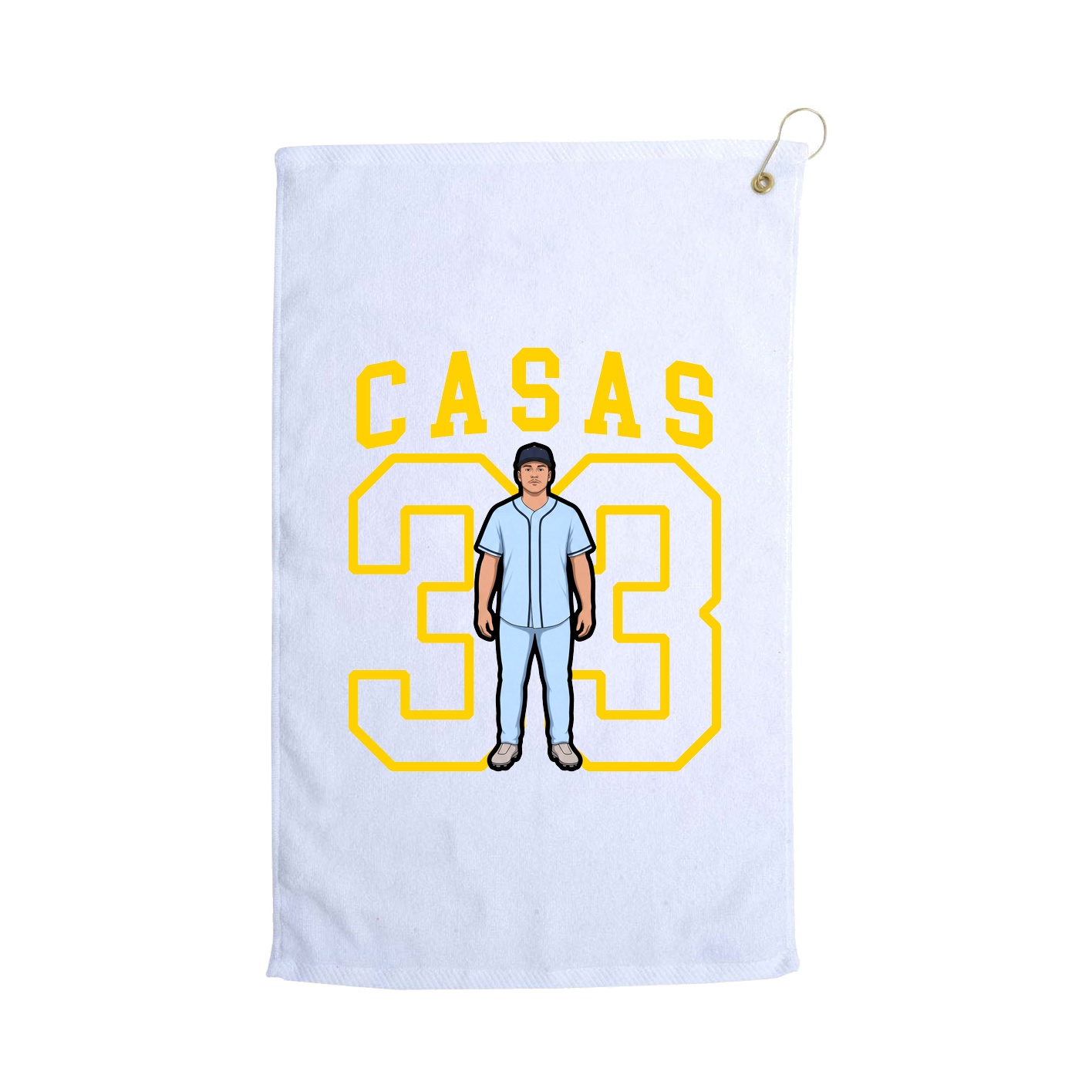 Golf Towel — Shirsey in White