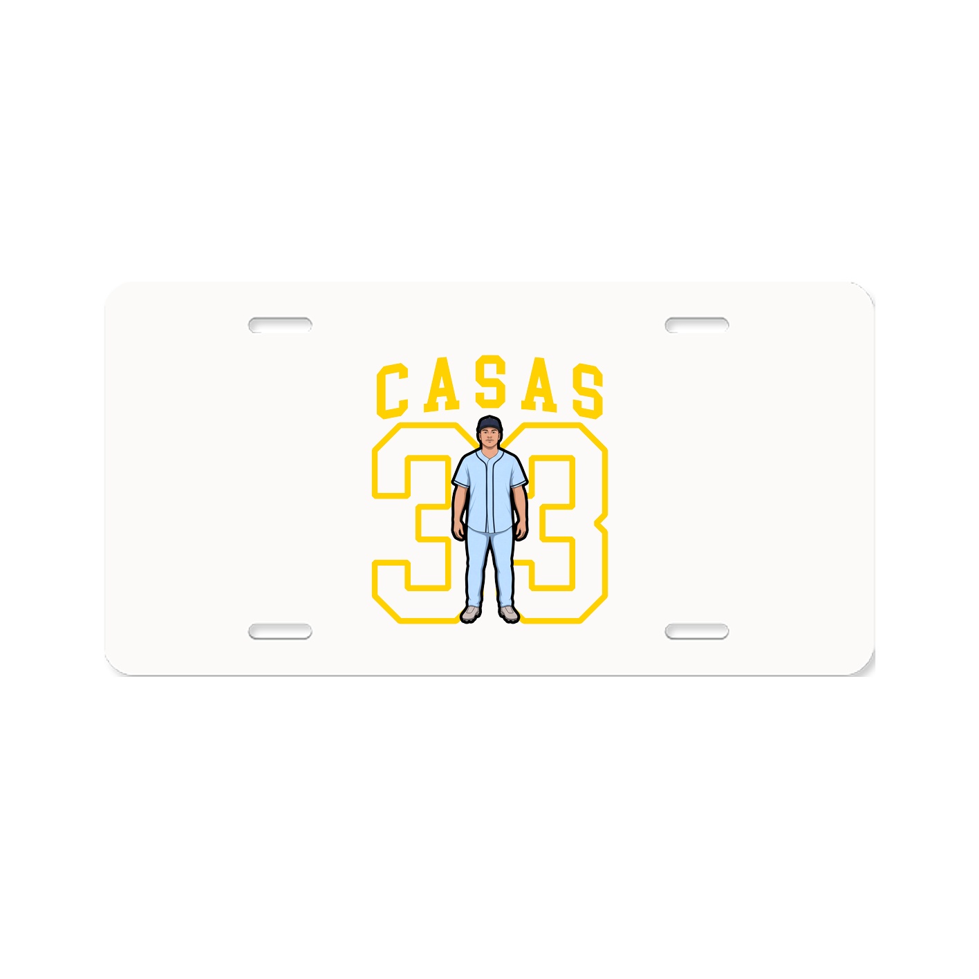 License Plate — Shirsey in Classic