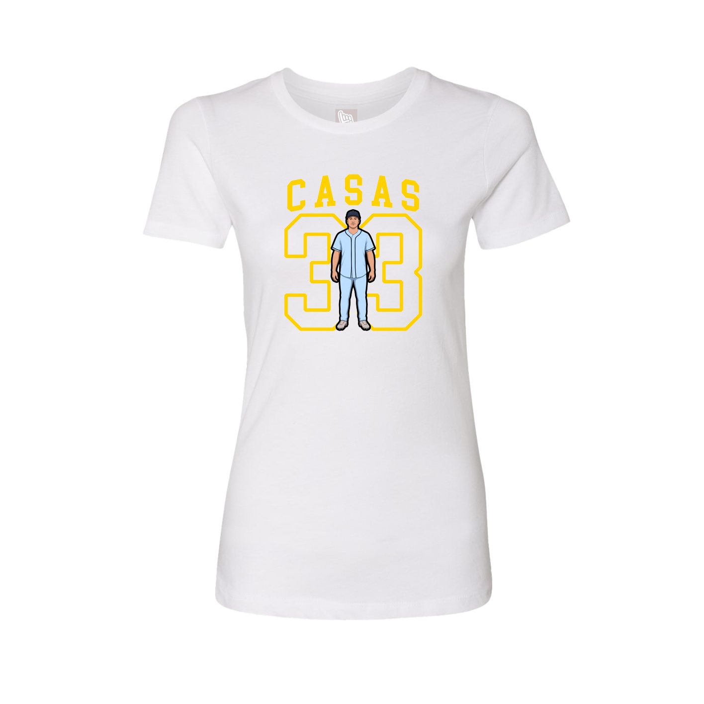 Fitted Women's Tee — Shirsey in White