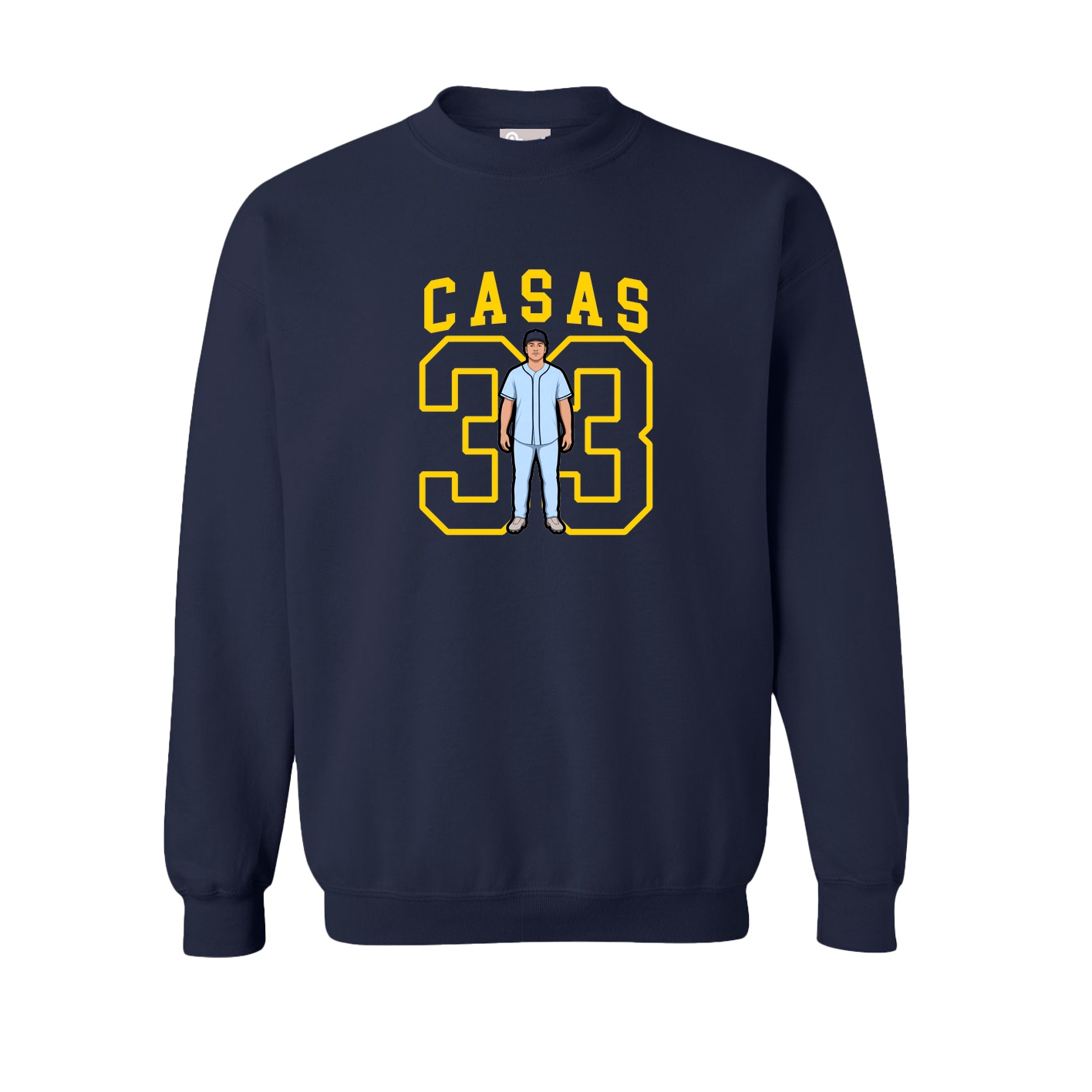 Fleece Crew — Shirsey in Navy