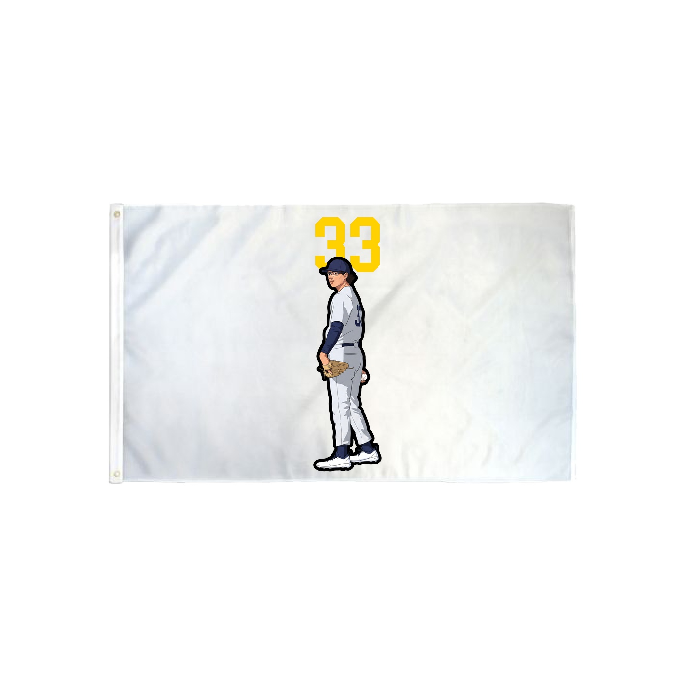 3x5 Flag — Number Top in Classic