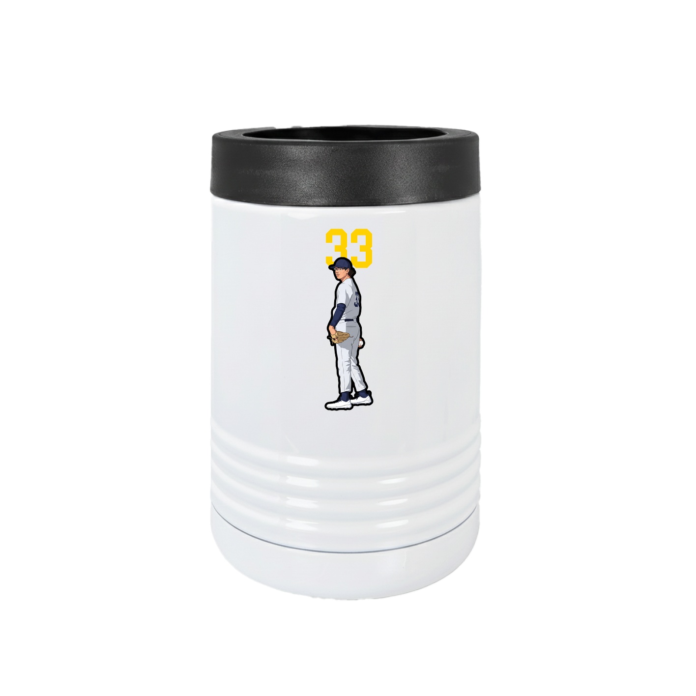 Beverage Holder — Number Top in White