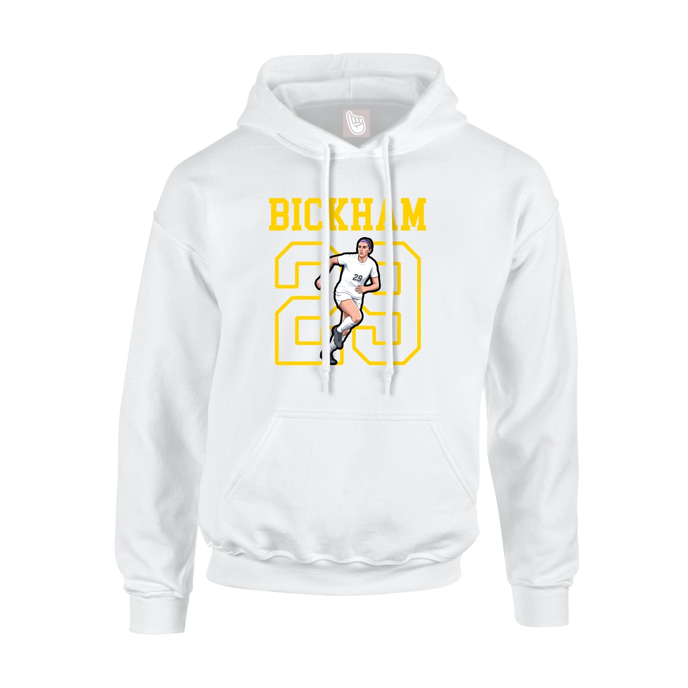 Hoodie — Shirsey in White