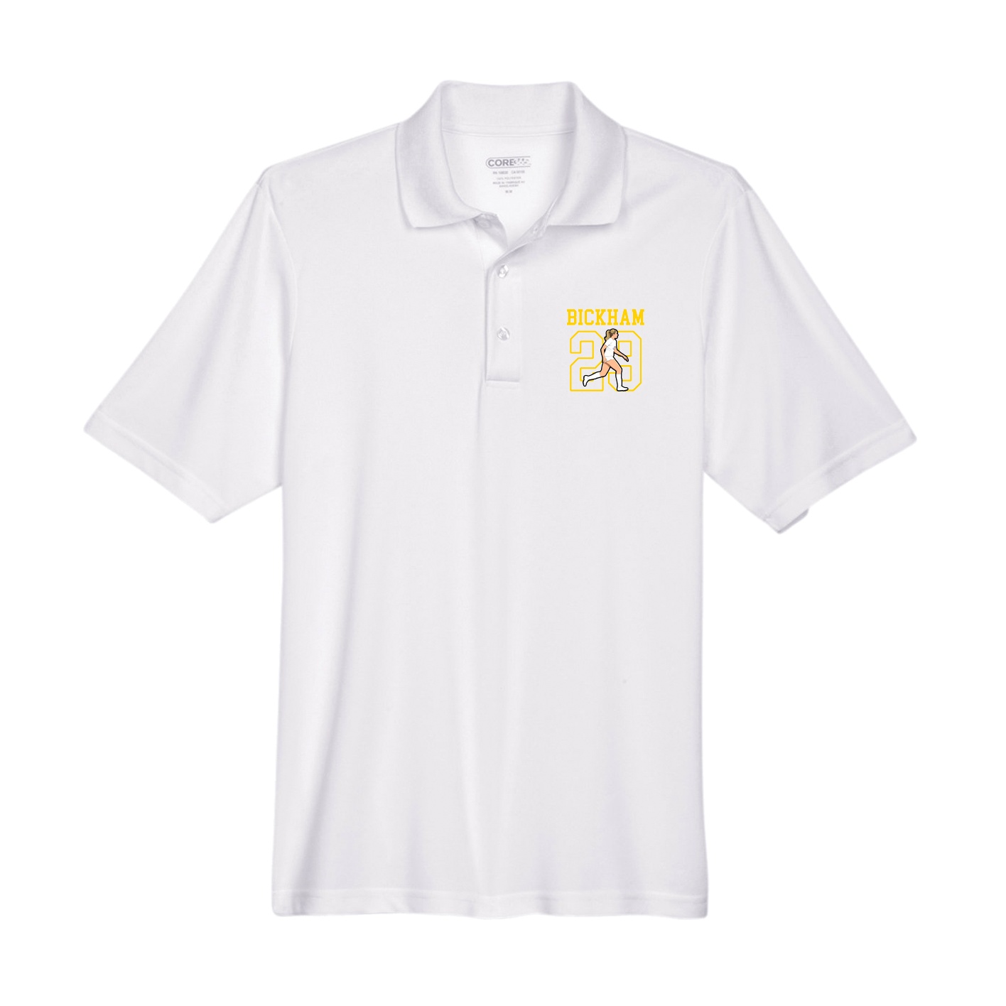 Performance Polo — Shirsey in White