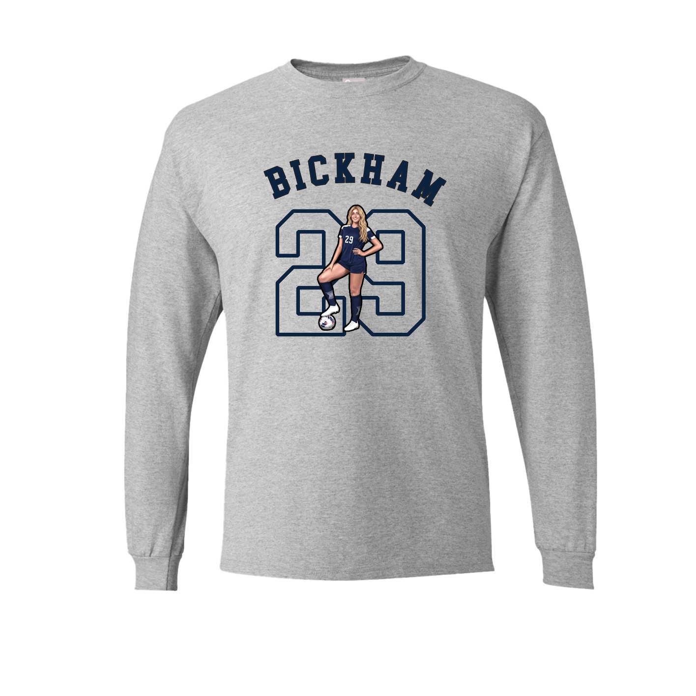 Long Sleeve Tee — Shirsey Arch in Grey