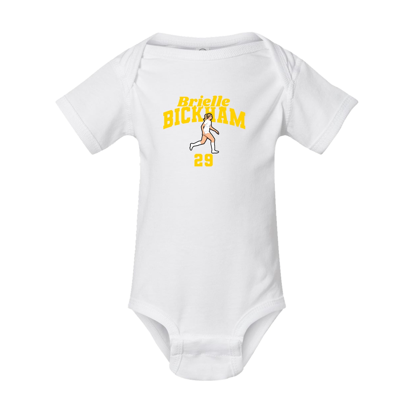 Baby Onesie — Signature Arch in White