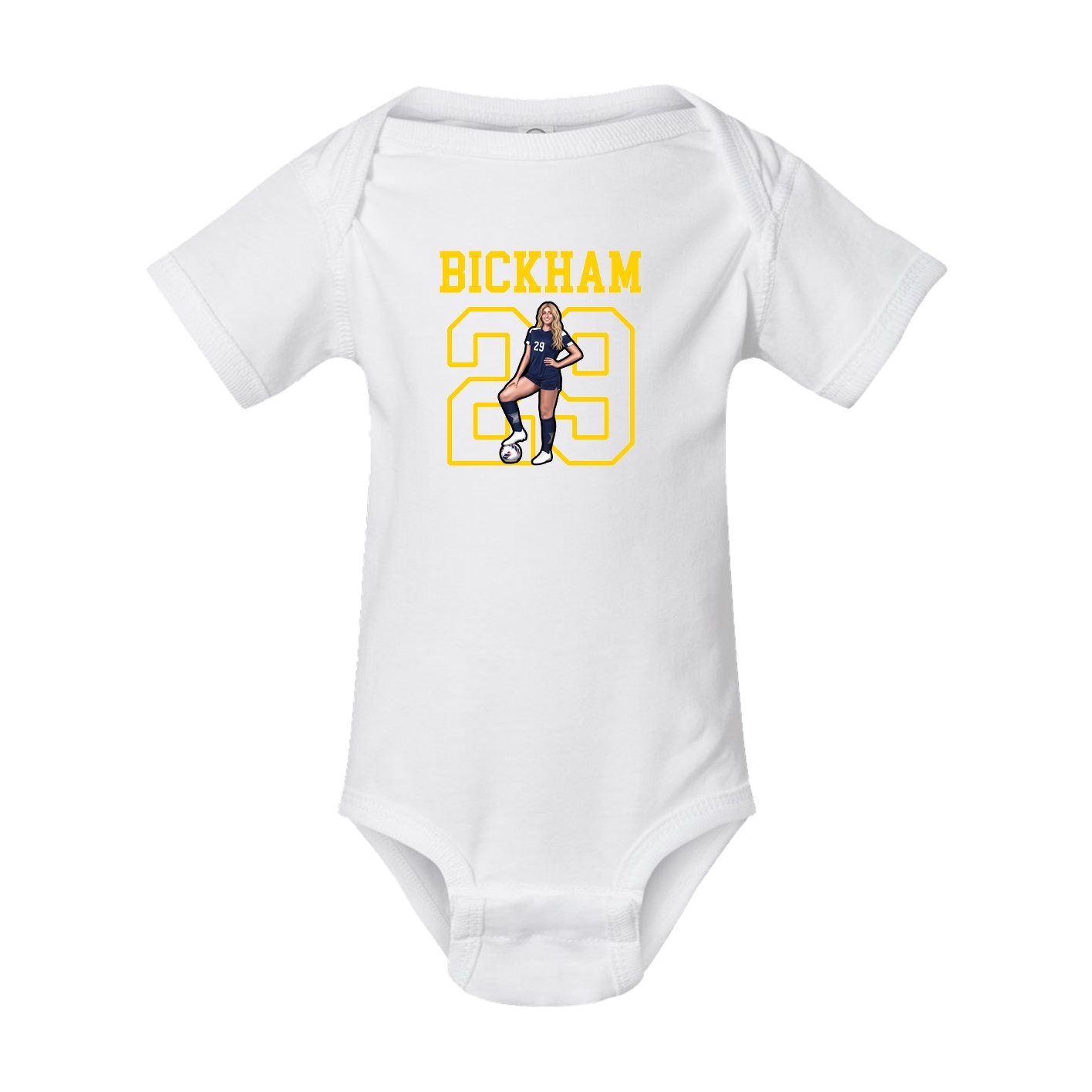 Baby Onesie — Shirsey in White