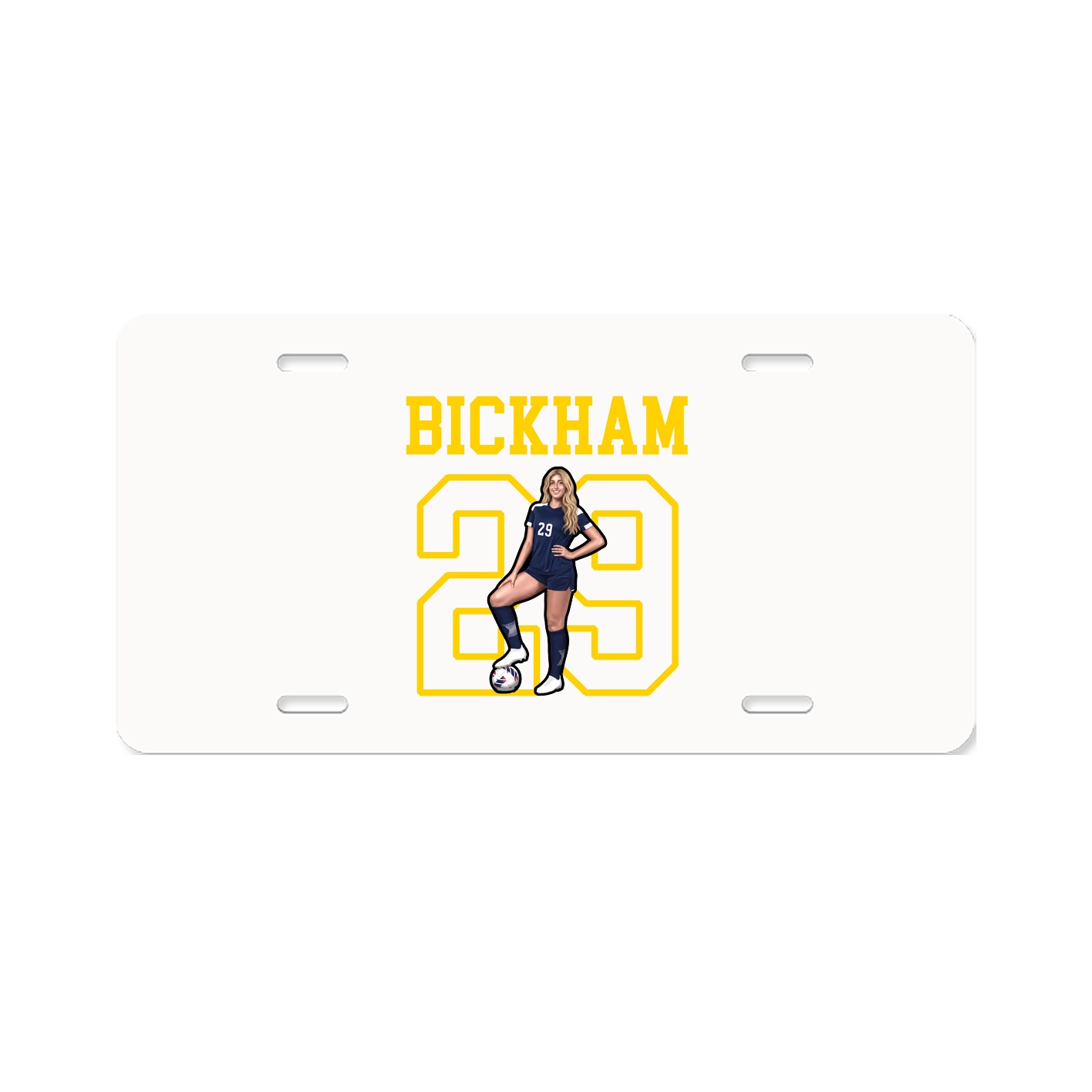 License Plate — Shirsey in Classic