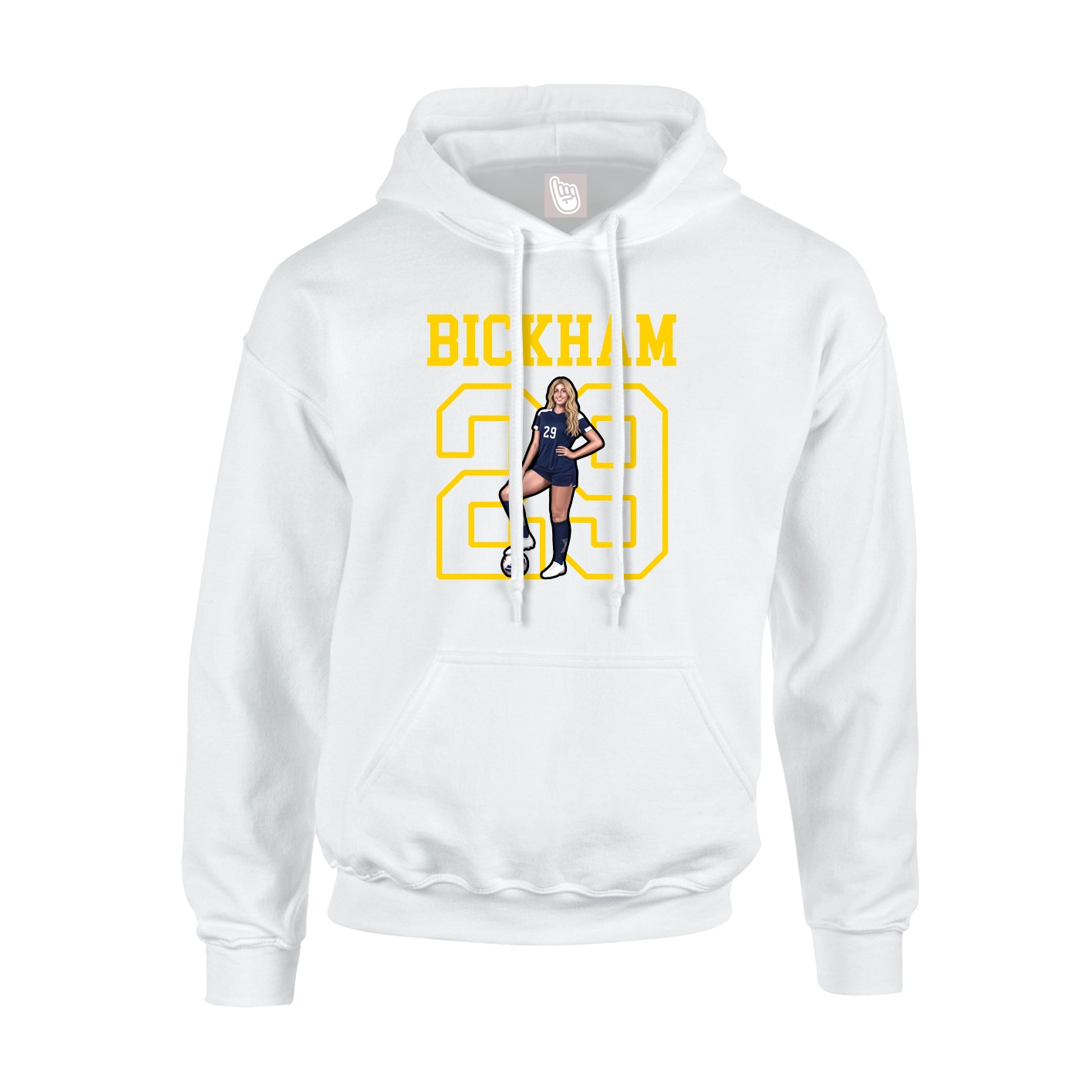 Youth Hoodie — Shirsey in White
