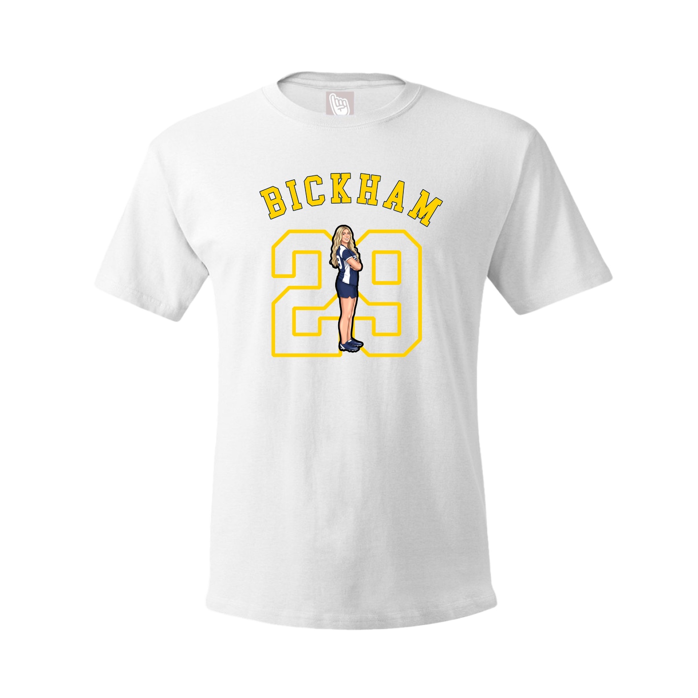 Youth Tee — Shirsey Arch in White