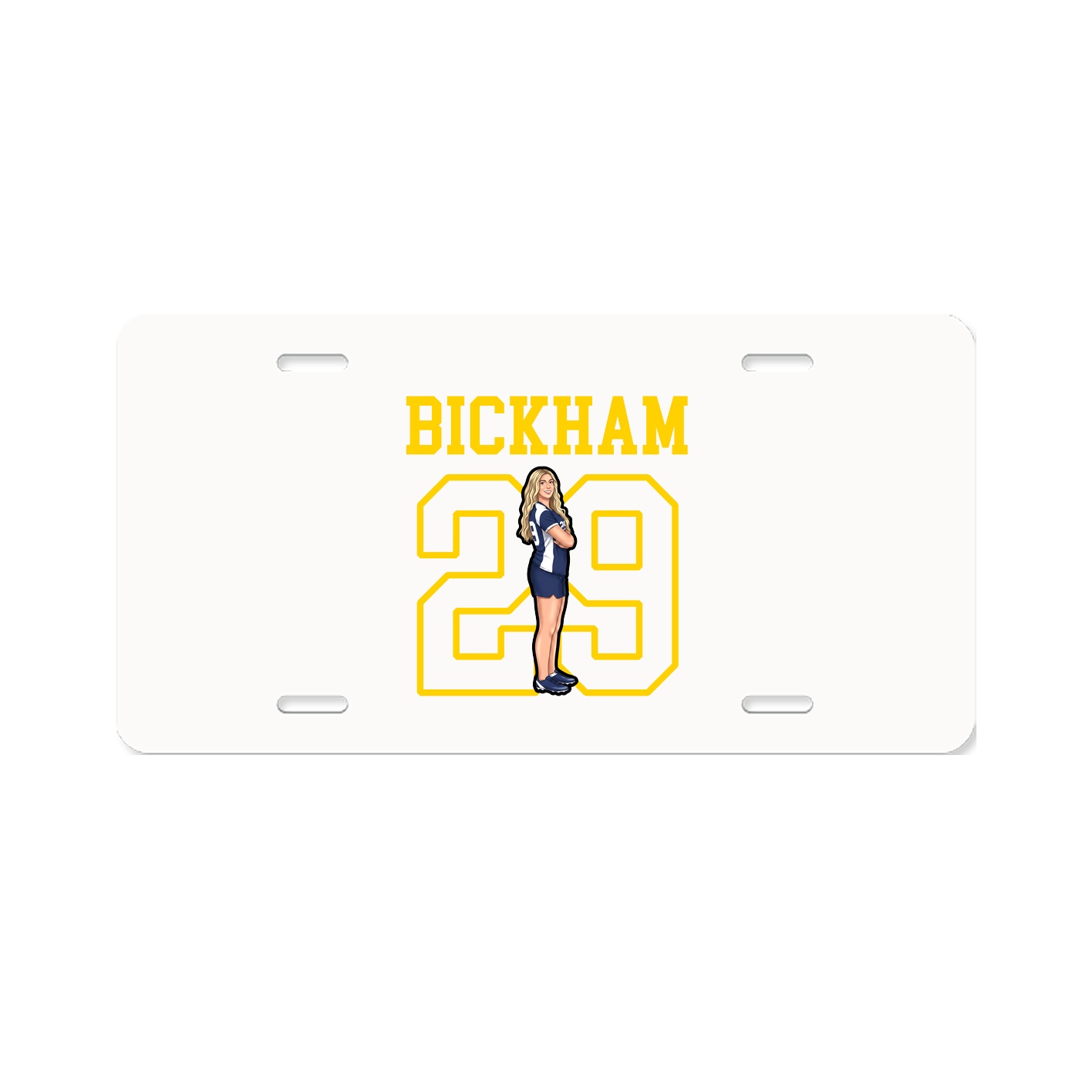 License Plate — Shirsey in Classic