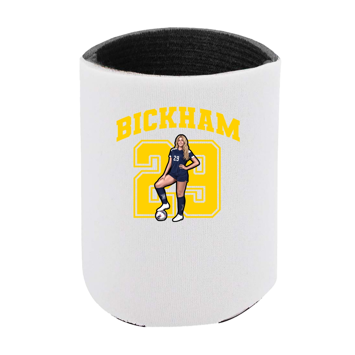 Can Holder — Number in White