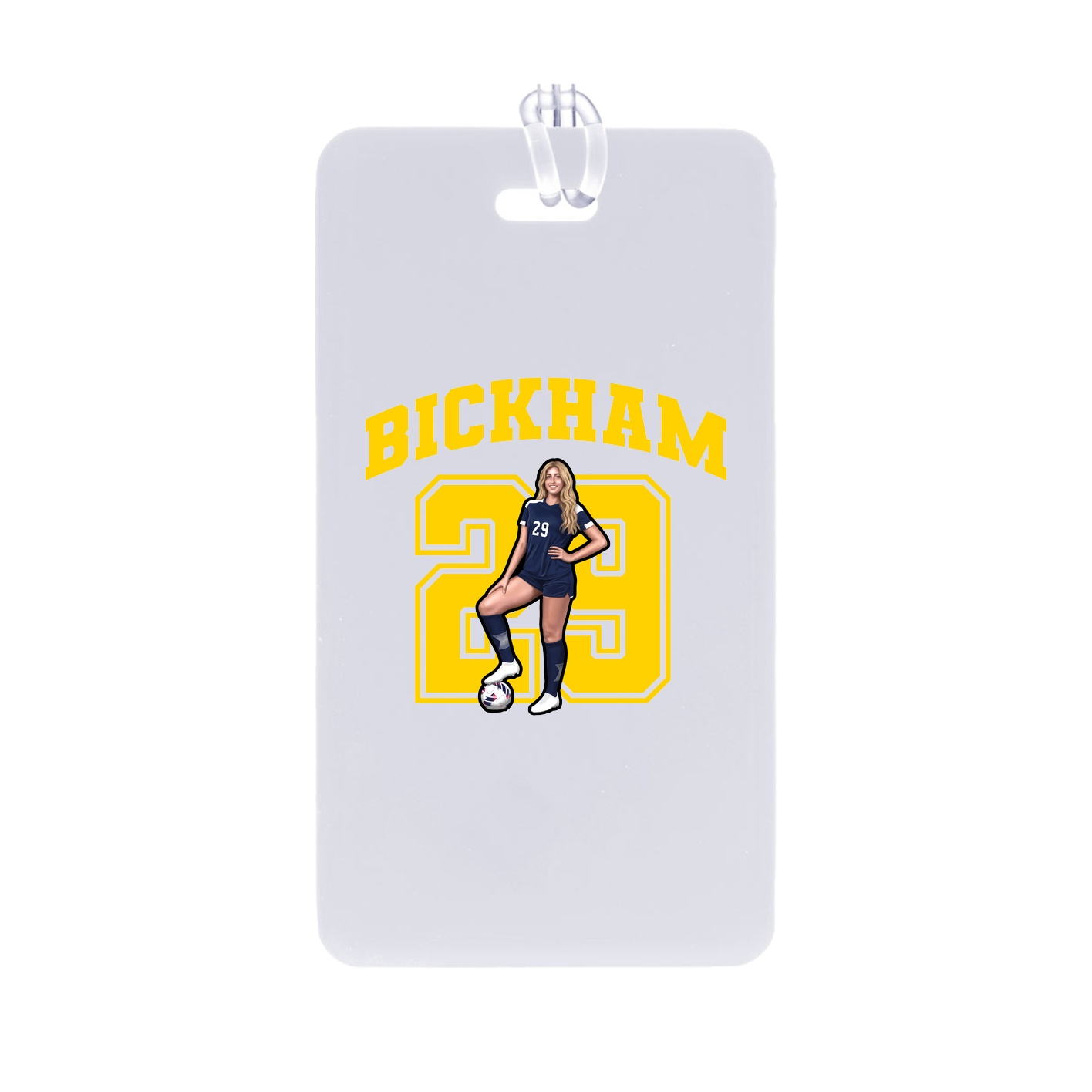 Bag Tag — Number in Classic