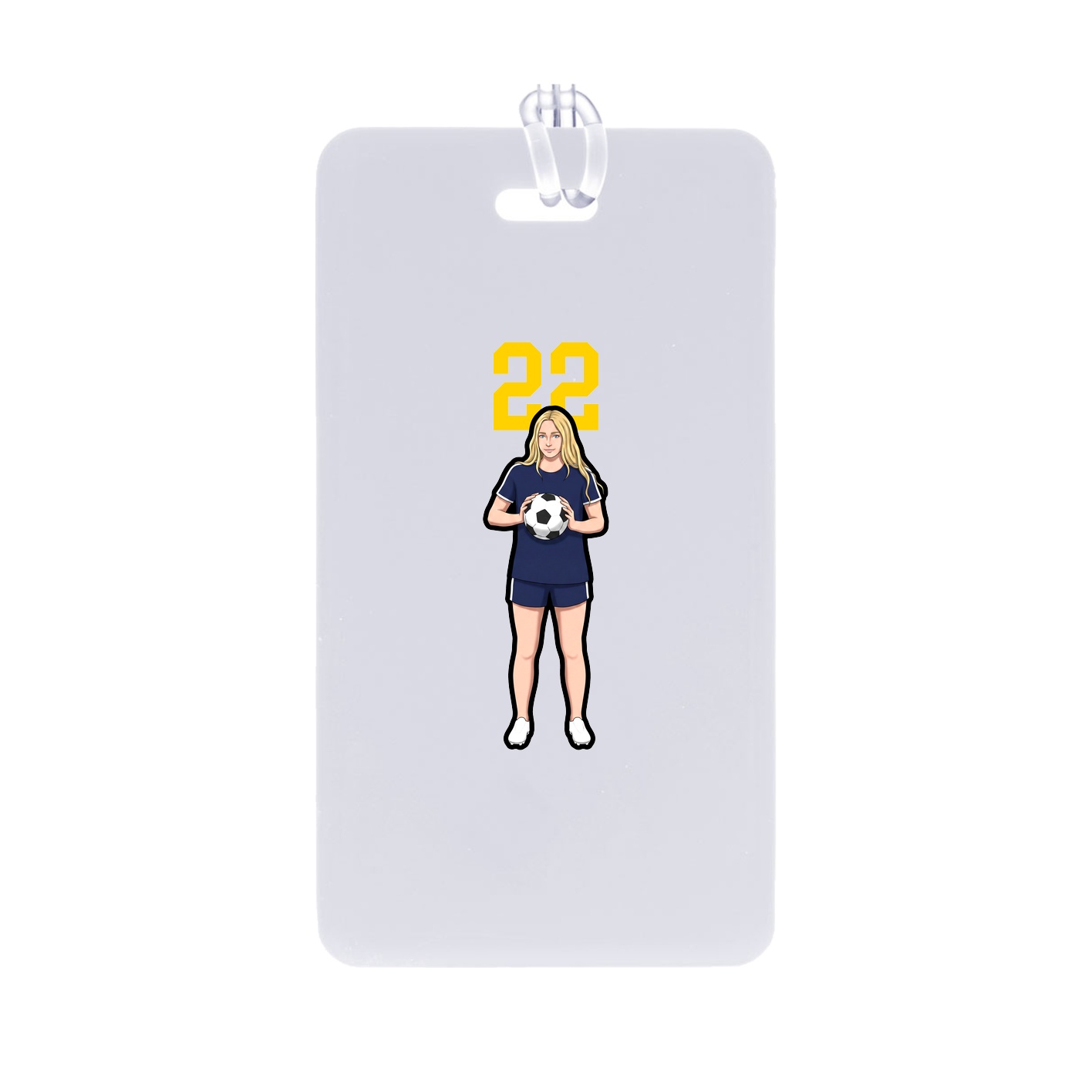 Bag Tag — Number Top in Classic