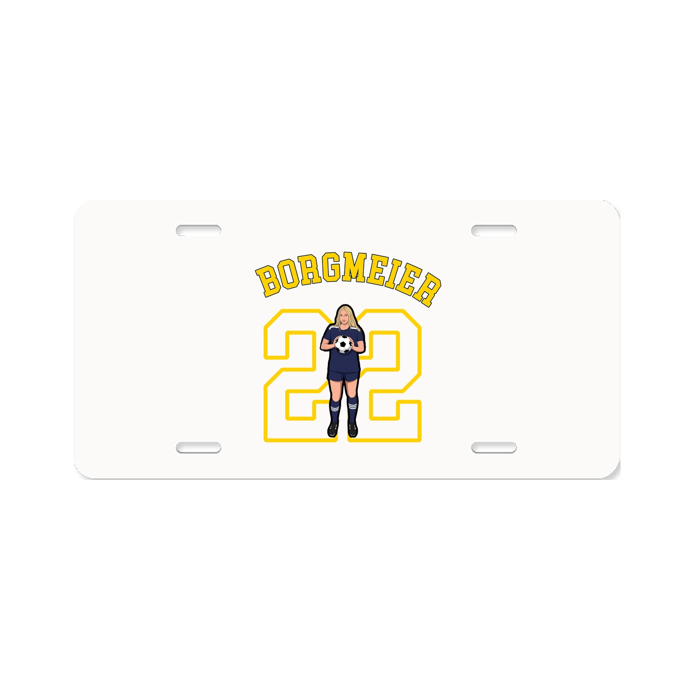 License Plate — Shirsey Arch in Classic