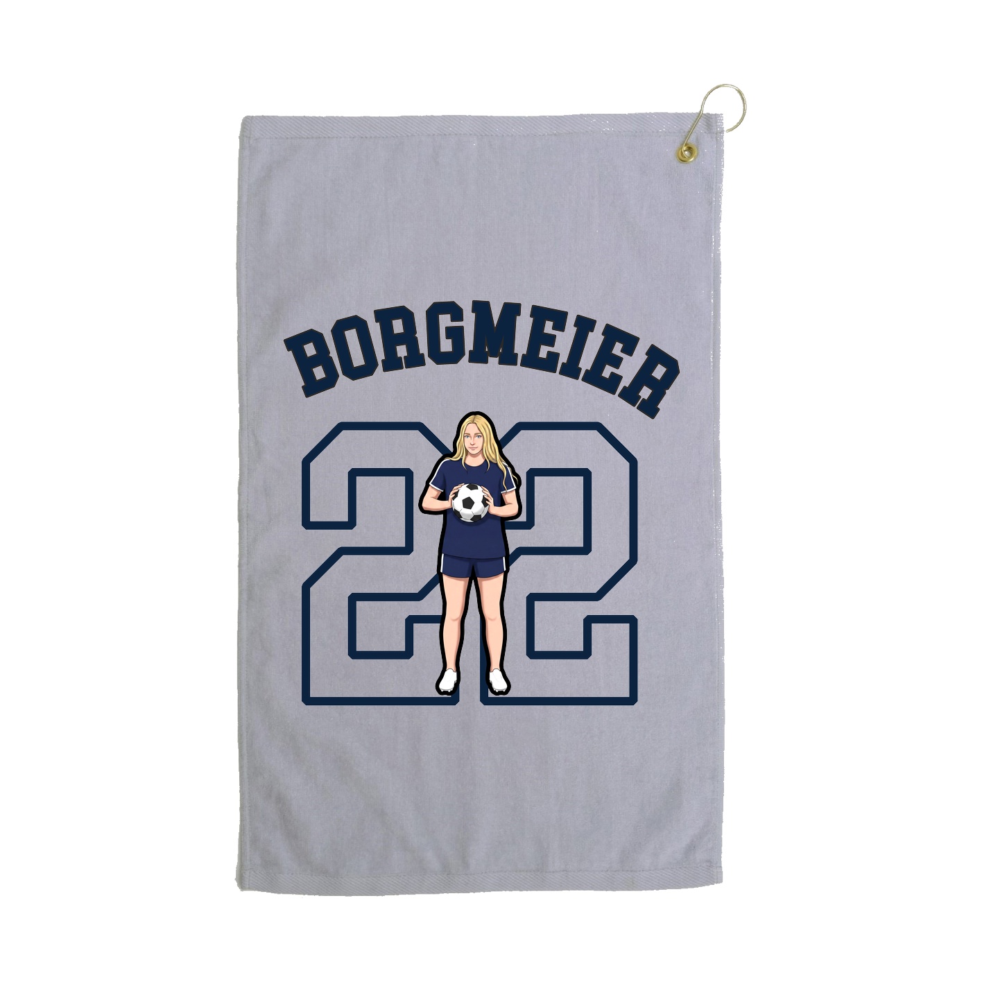 Golf Towel — Shirsey Arch in Grey