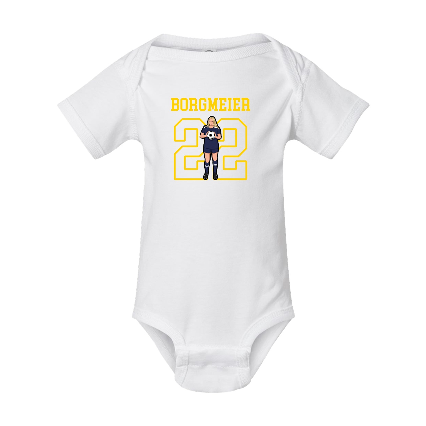 Baby Onesie — Shirsey in White
