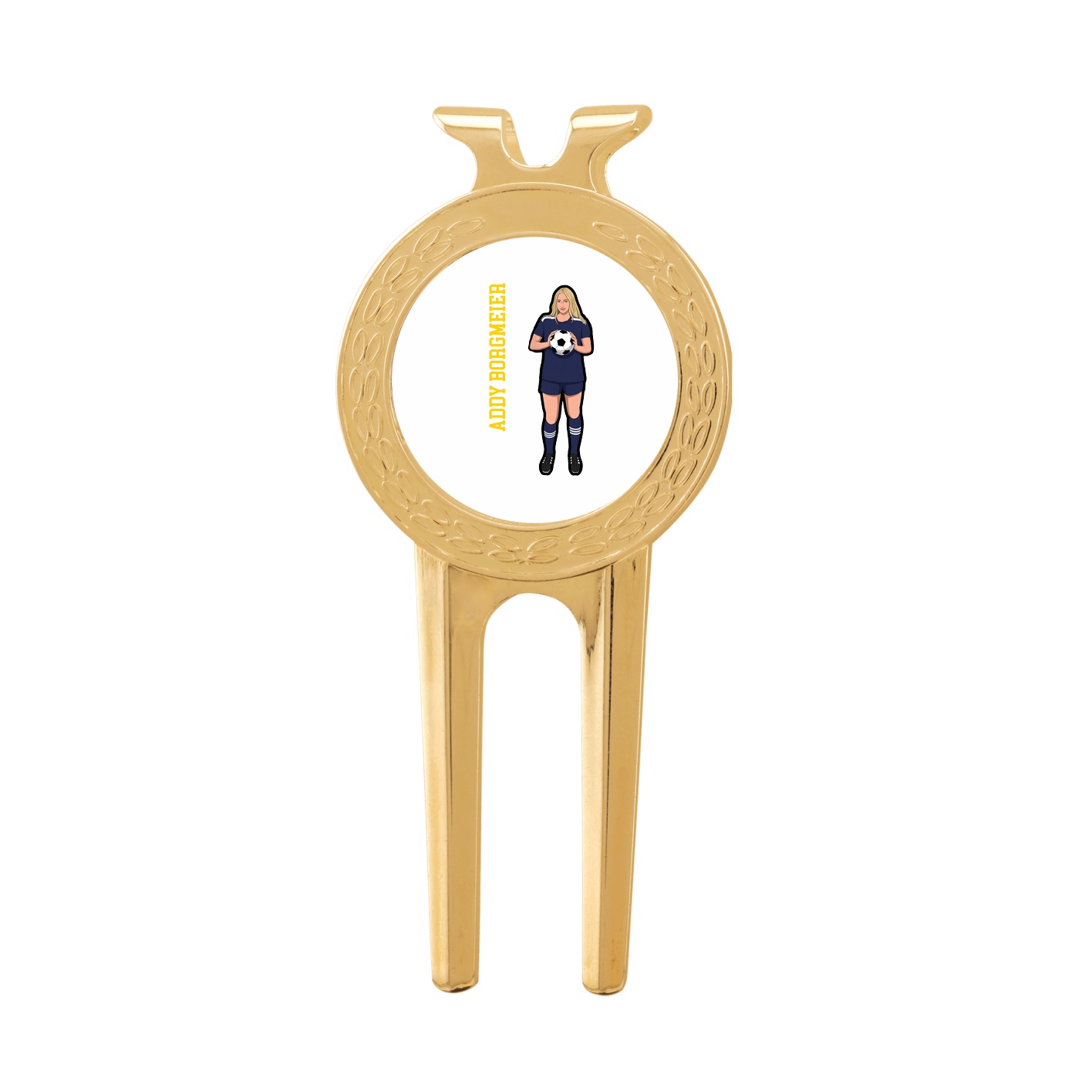 Divot Tool with Ball Marker — Name Vertical in Classic