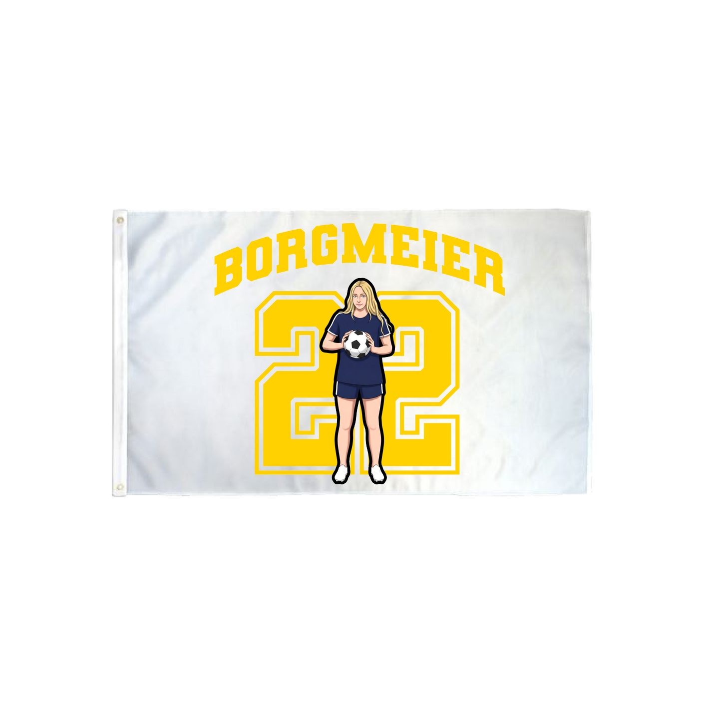 3x5 Flag — Number in Classic
