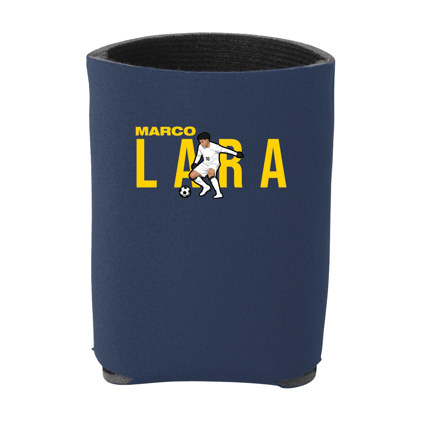 Can Holder — Player Name in Navy