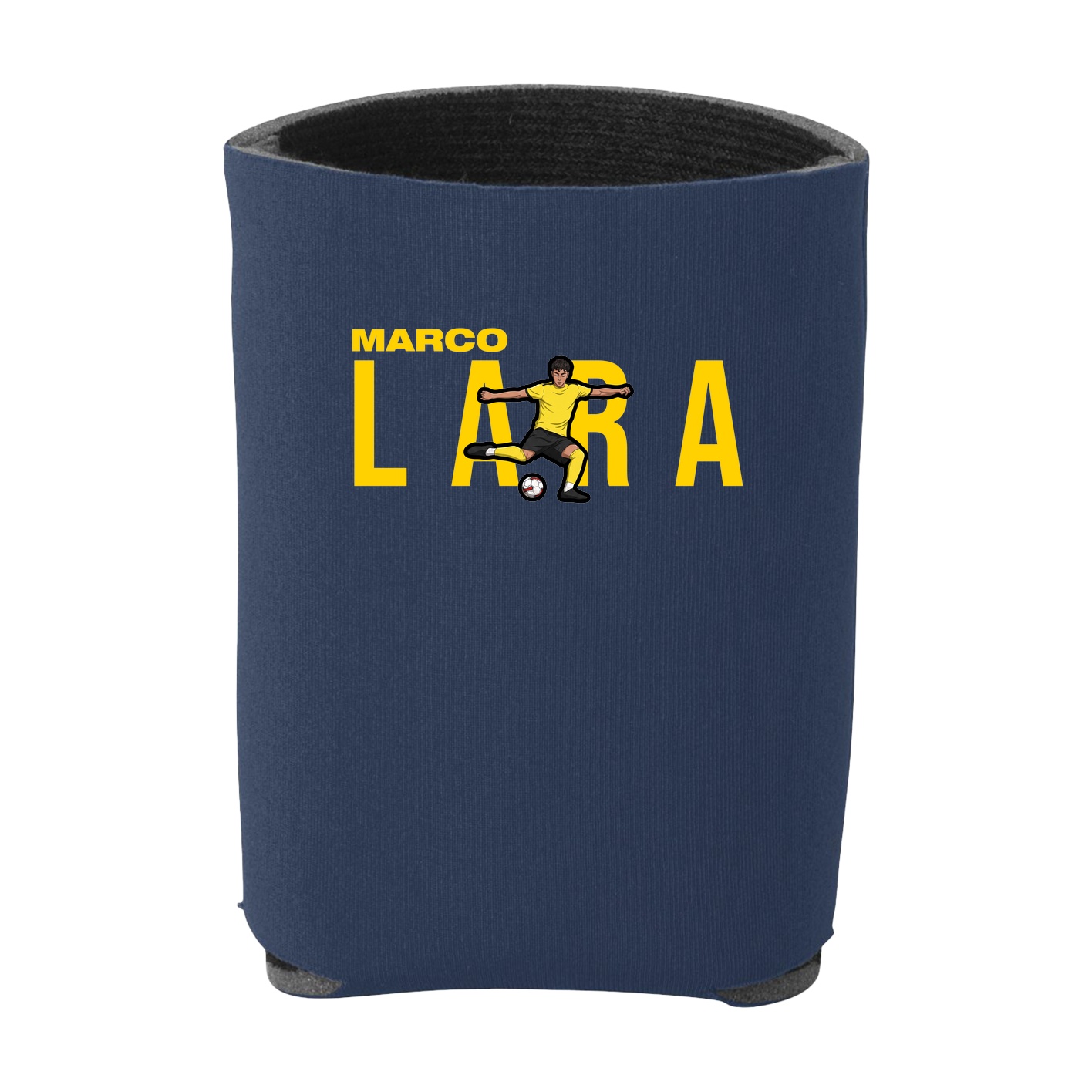 Can Holder — Player Name in Navy