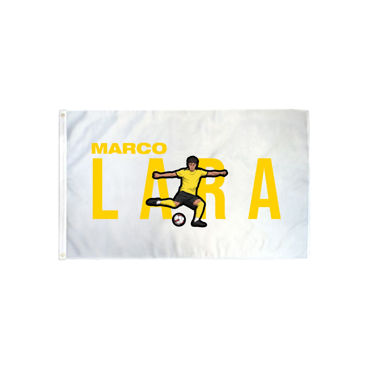 3x5 Flag — Player Name in Classic