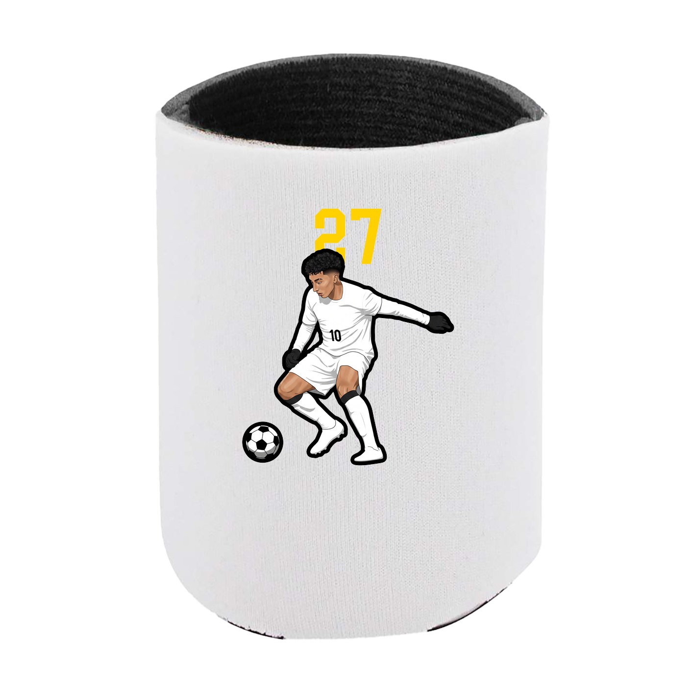 Can Holder — Number Top in White