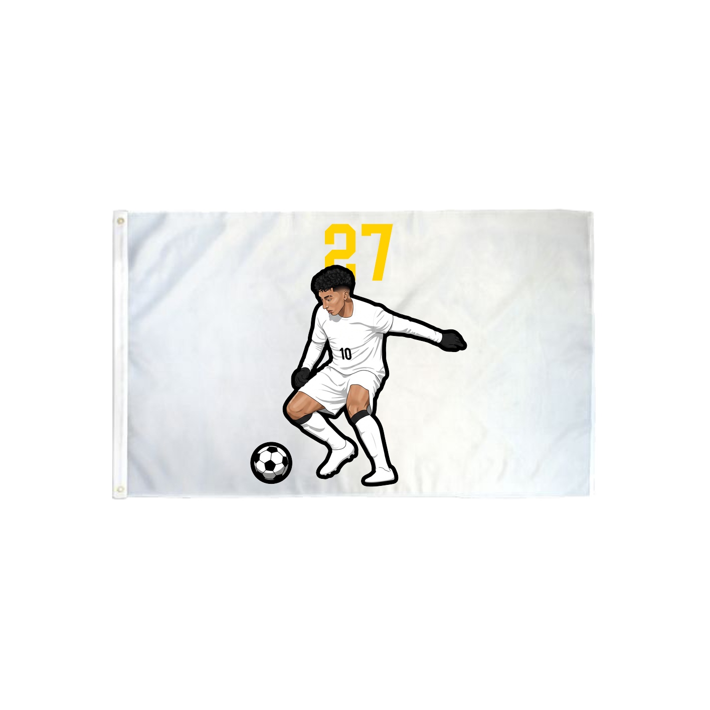 3x5 Flag — Number Top in Classic