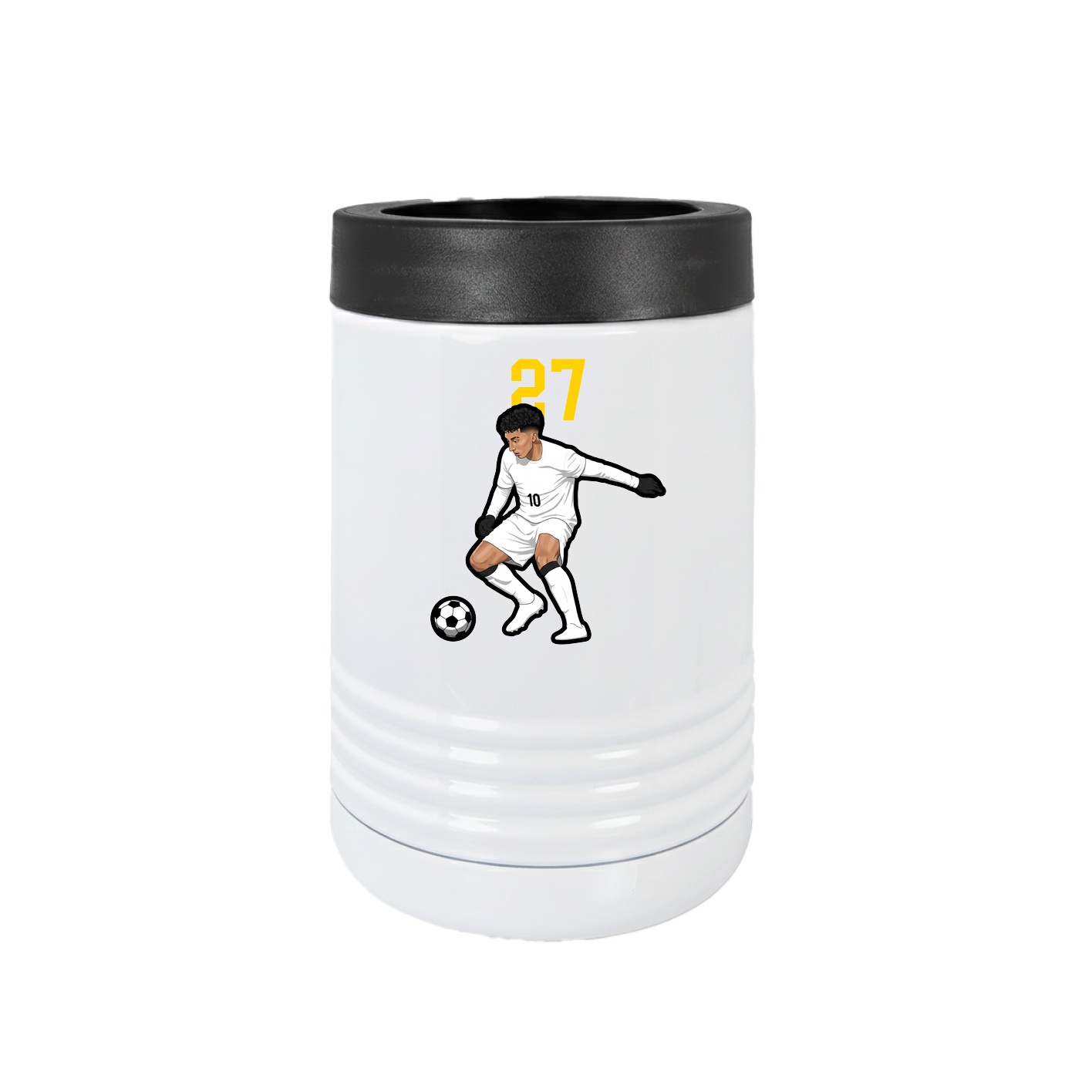Beverage Holder — Number Top in White