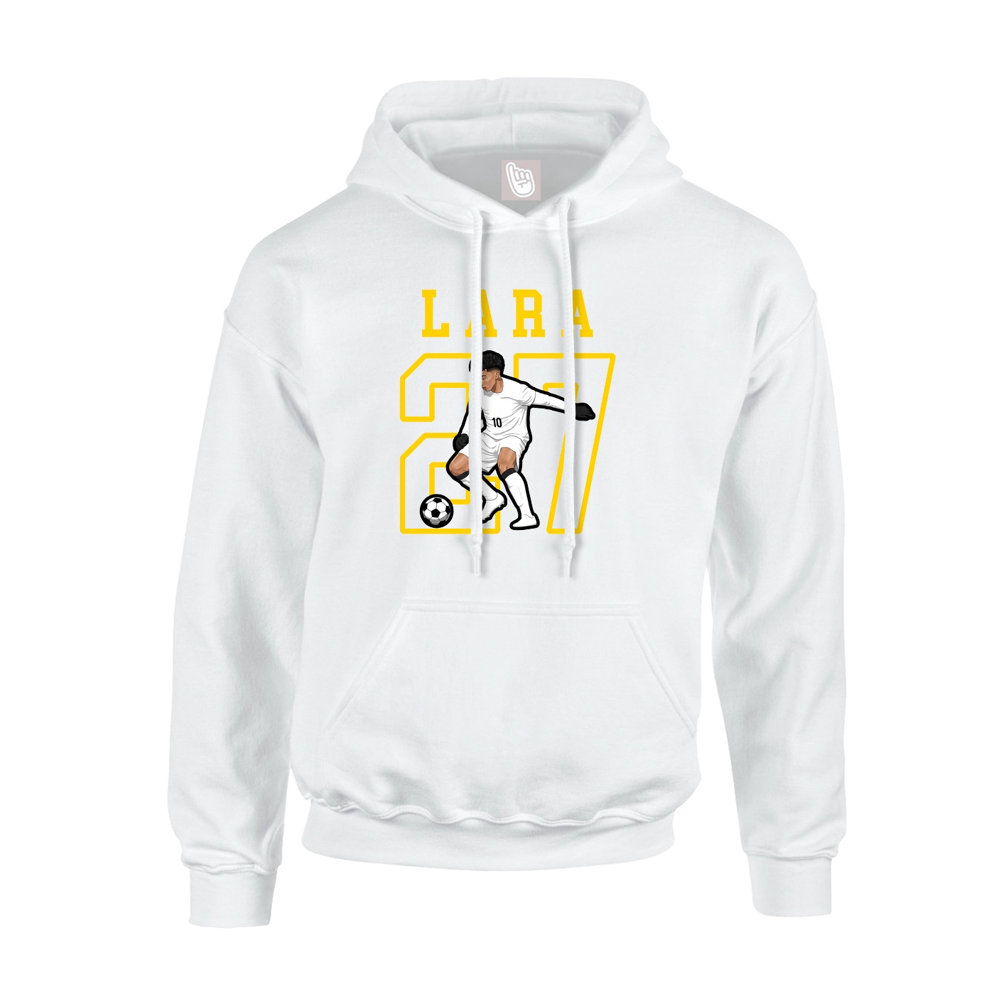 Youth Hoodie — Shirsey in White