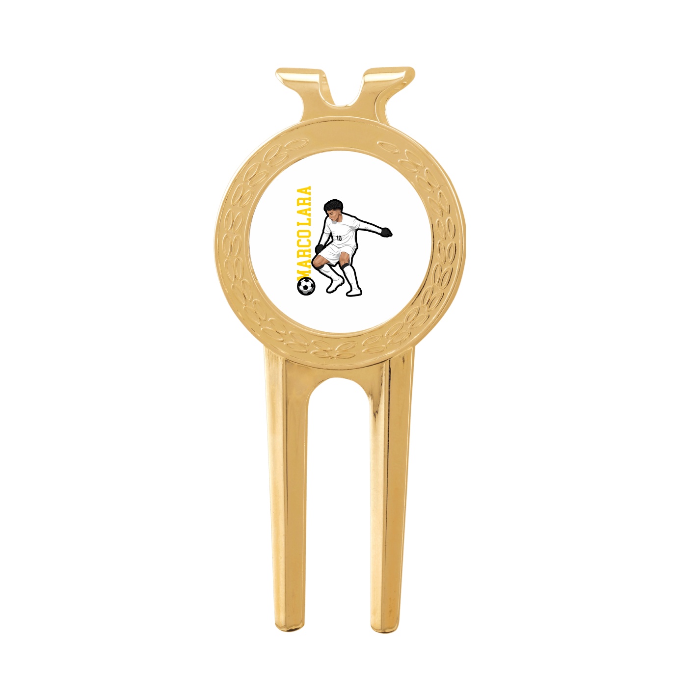 Divot Tool with Ball Marker — Name Vertical in Classic