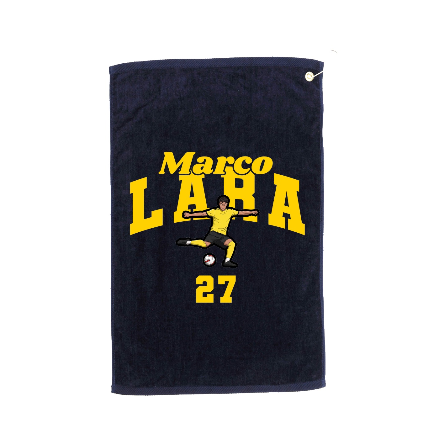 Golf Towel — Signature Arch in Navy