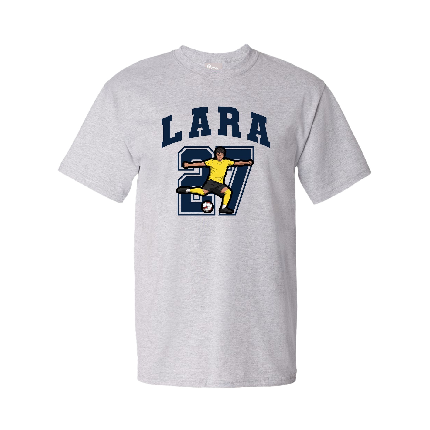 Tee — Number in Grey