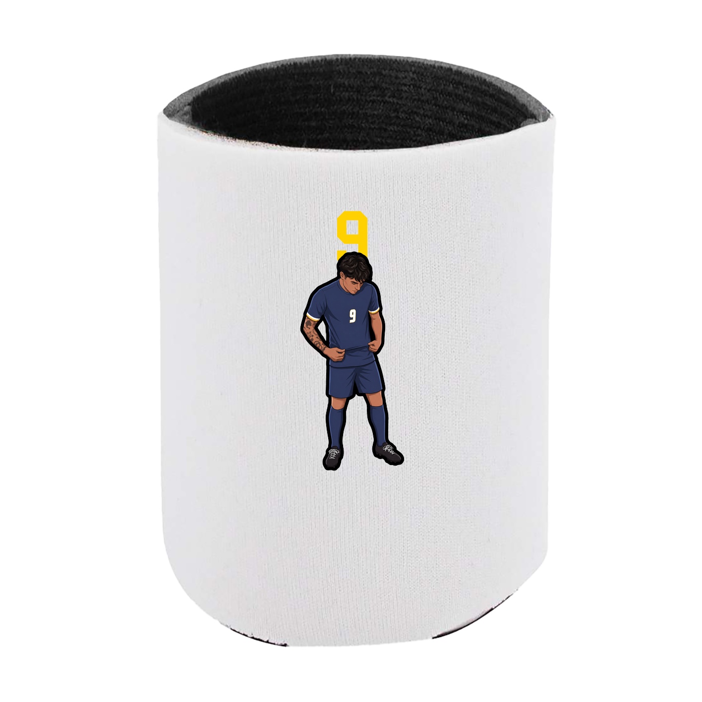 Can Holder — Number Top in White