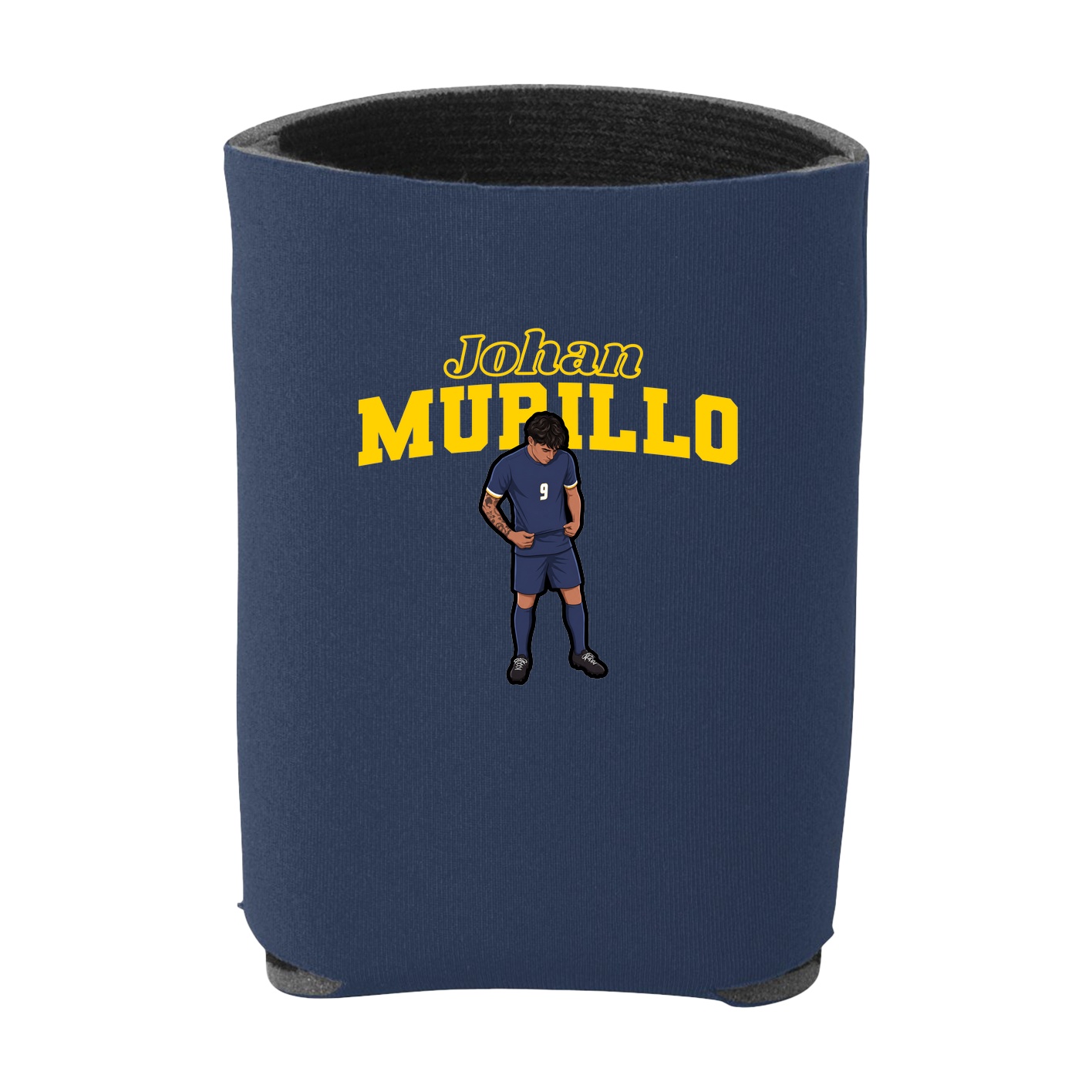 Can Holder — Name Arch in Navy