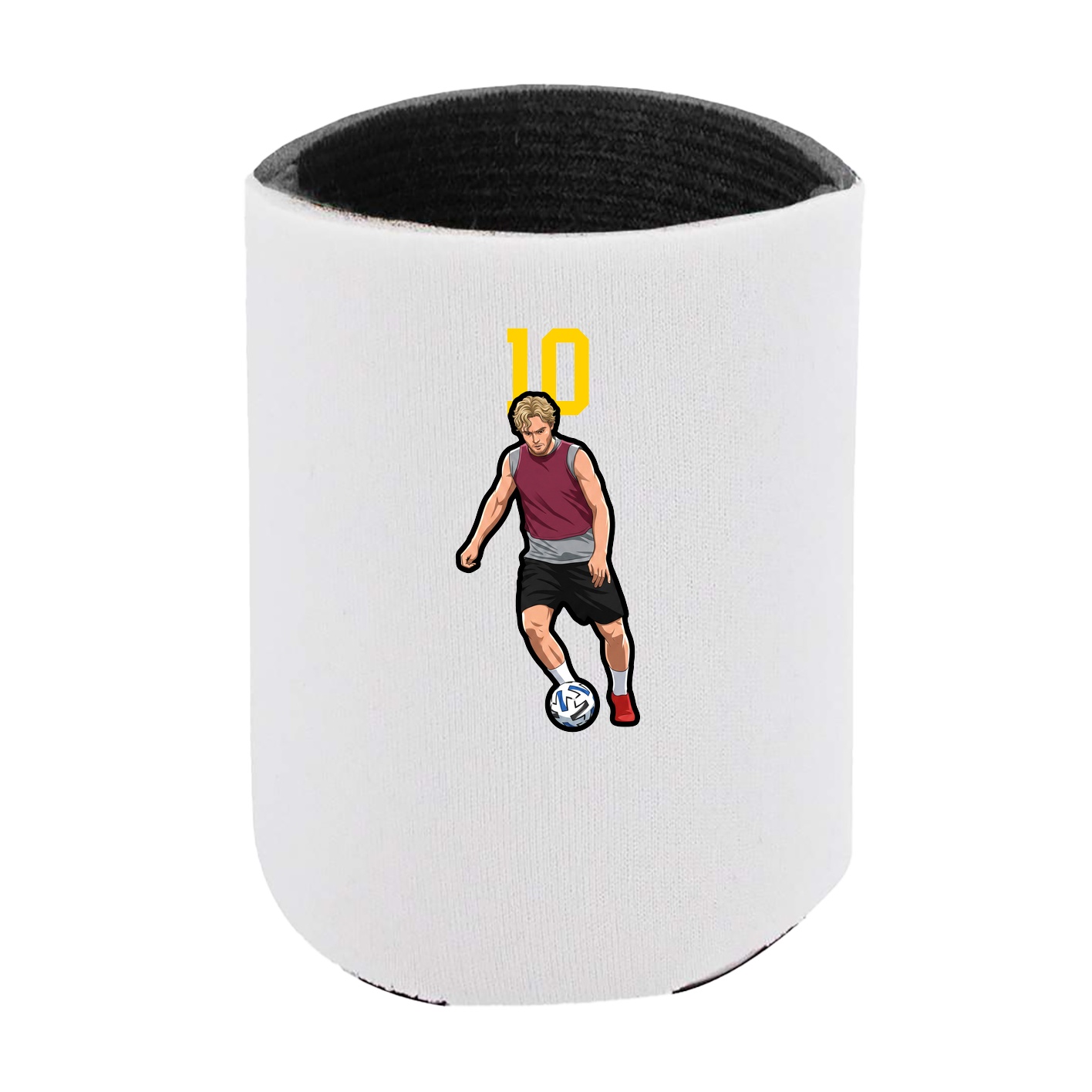 Can Holder — Number Top in White