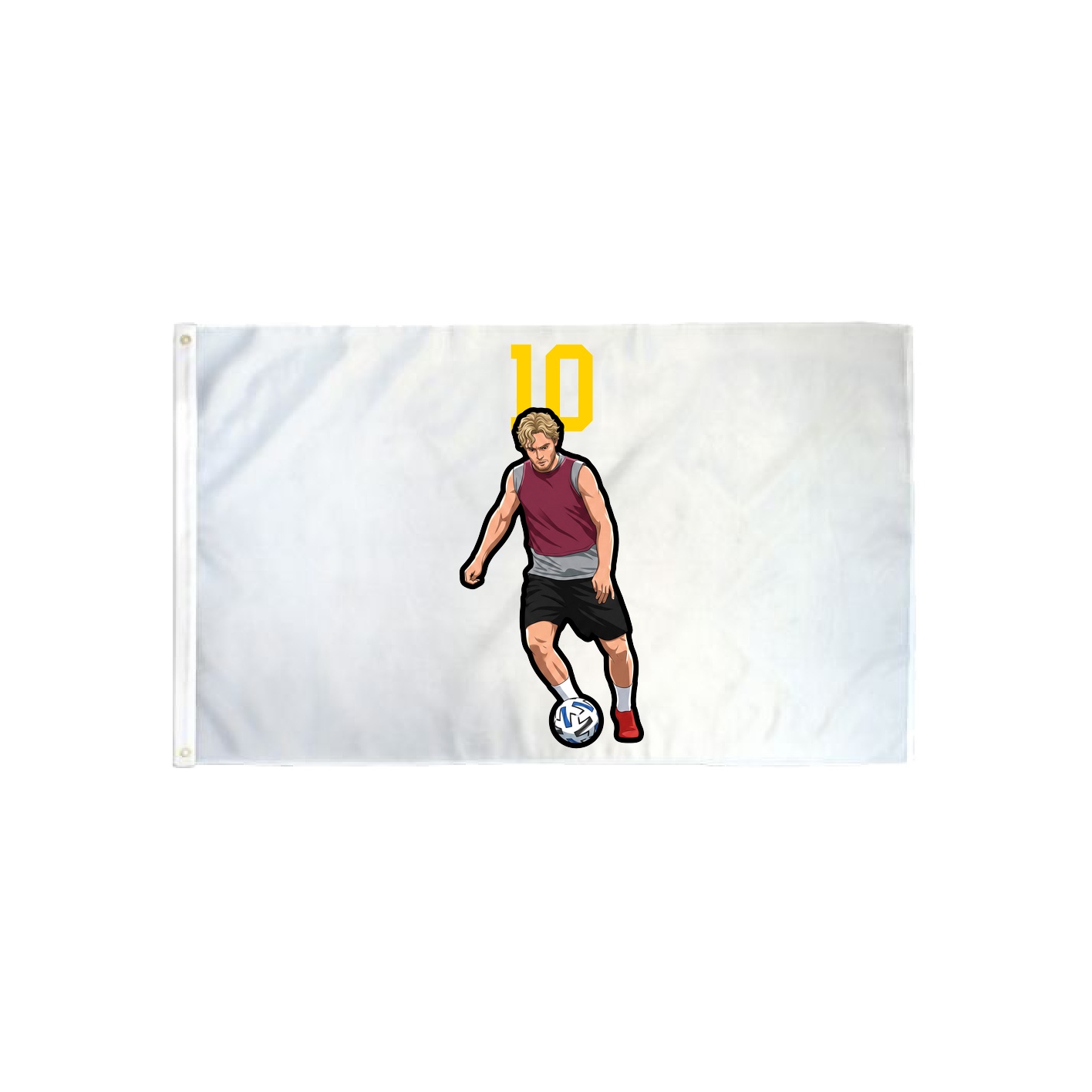 3x5 Flag — Number Top in Classic