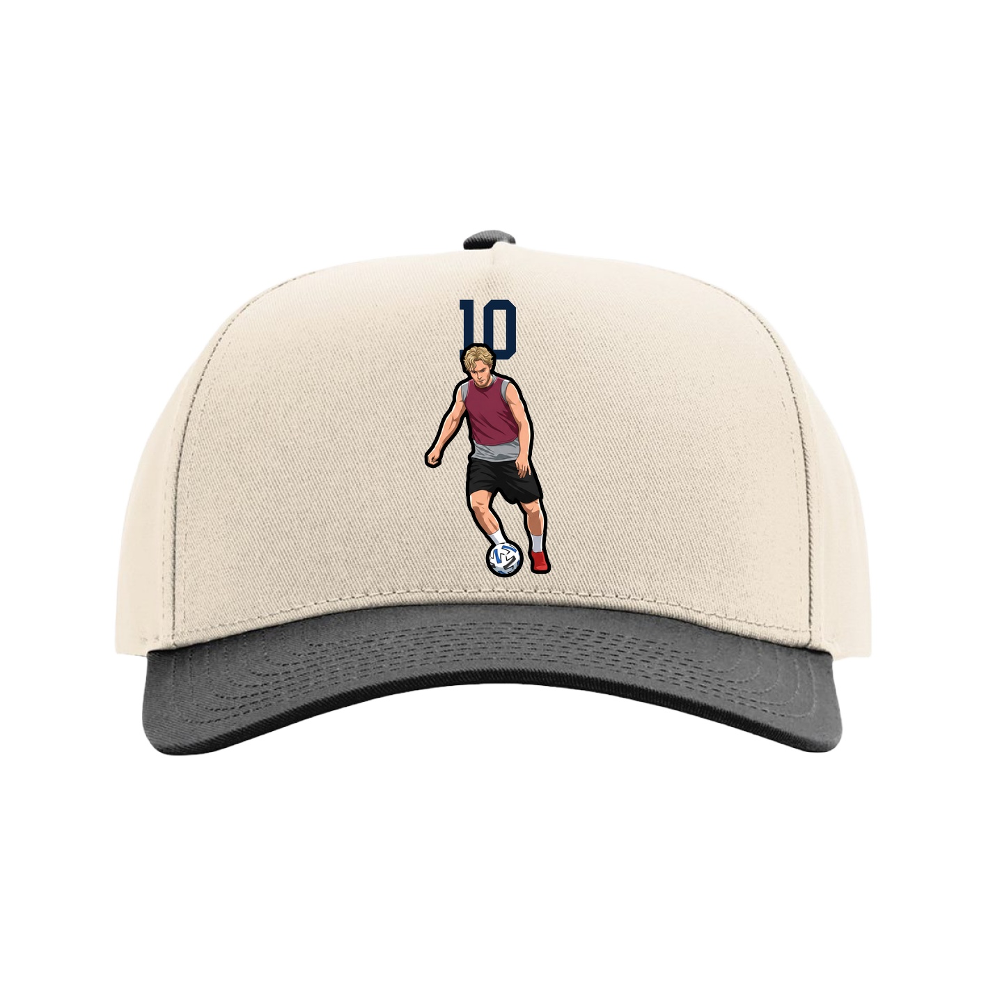 Full Fabric Five-Panel Champ Cap