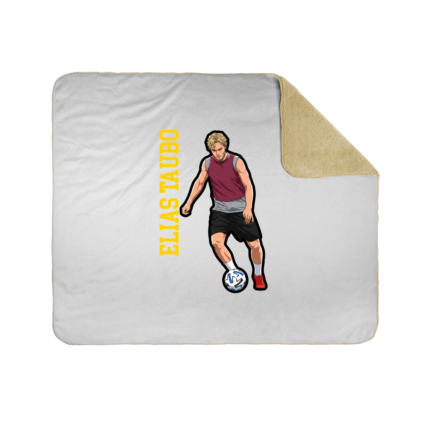 50x60 Sherpa Lined Throw Blanket