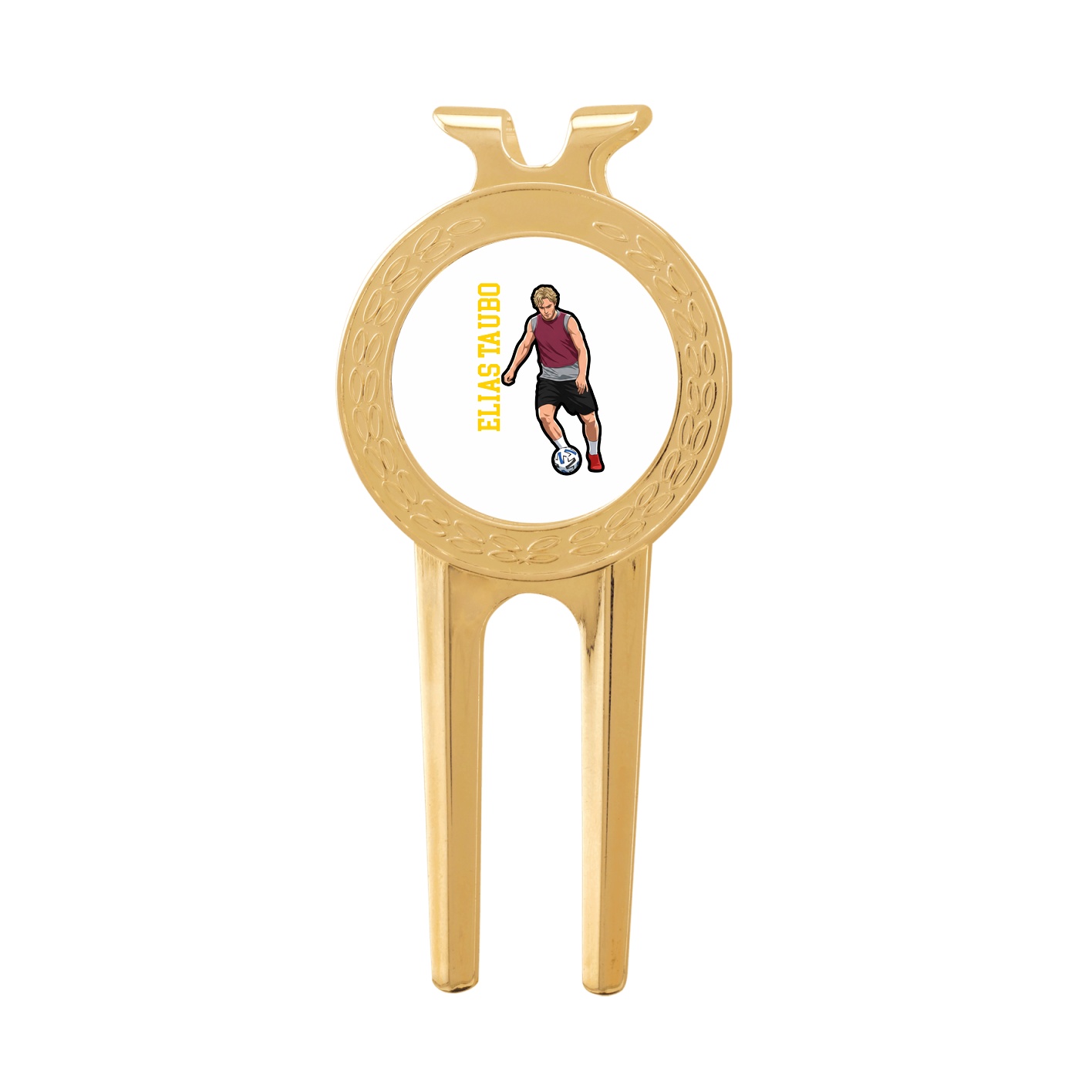 Divot Tool with Ball Marker — Name Vertical in Classic