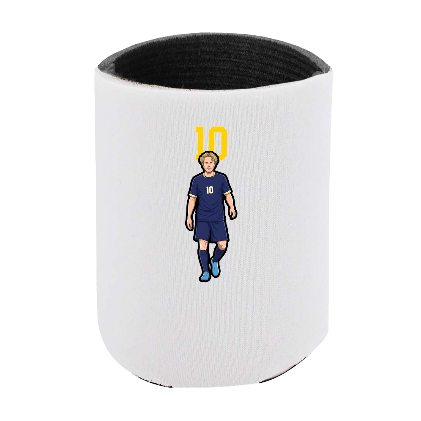 Can Holder — Number Top in White