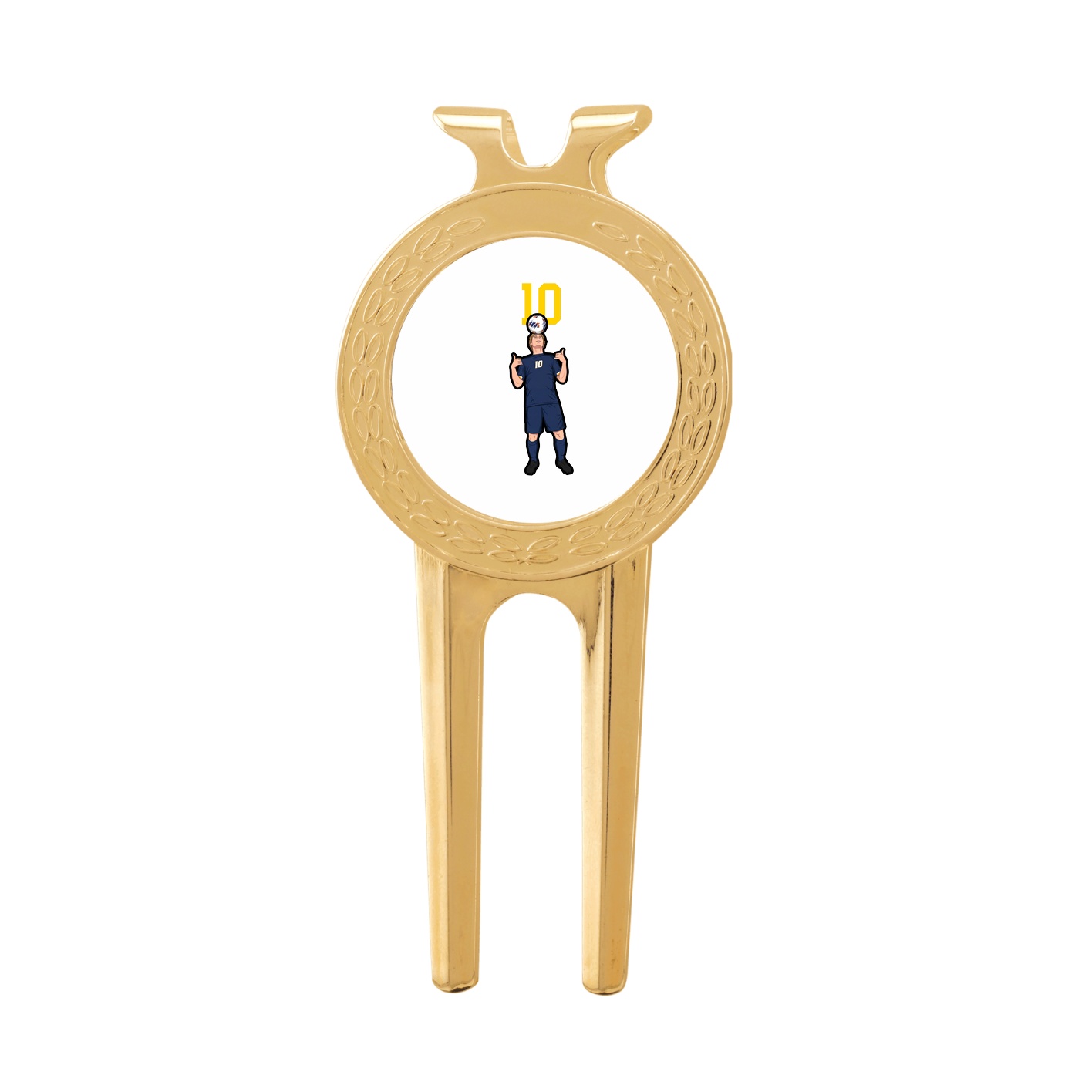 Divot Tool with Ball Marker — Number Top in Classic