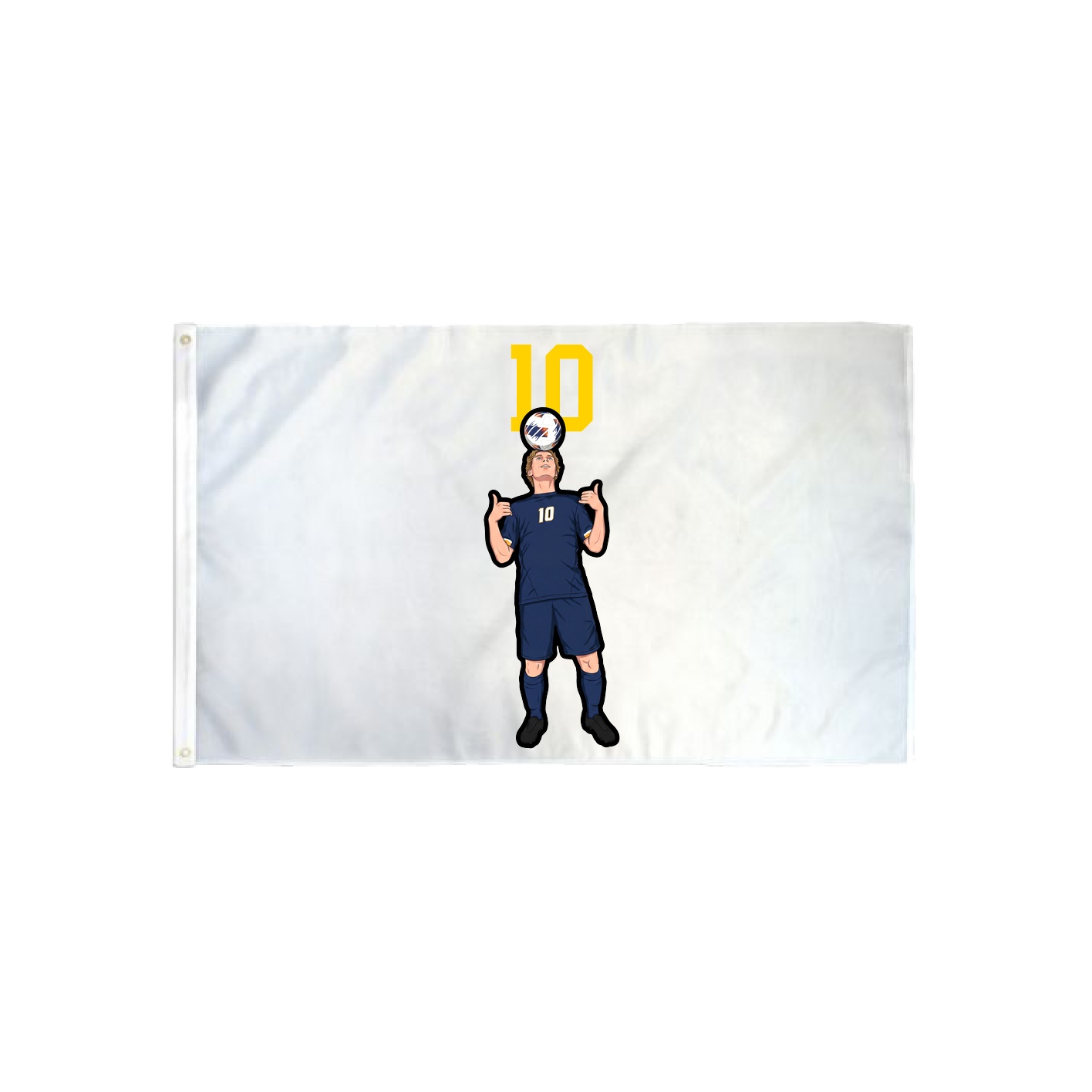 3x5 Flag — Number Top in Classic