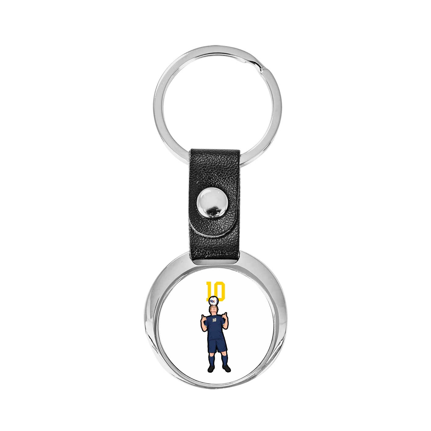 Key Chain — Number Top in Classic