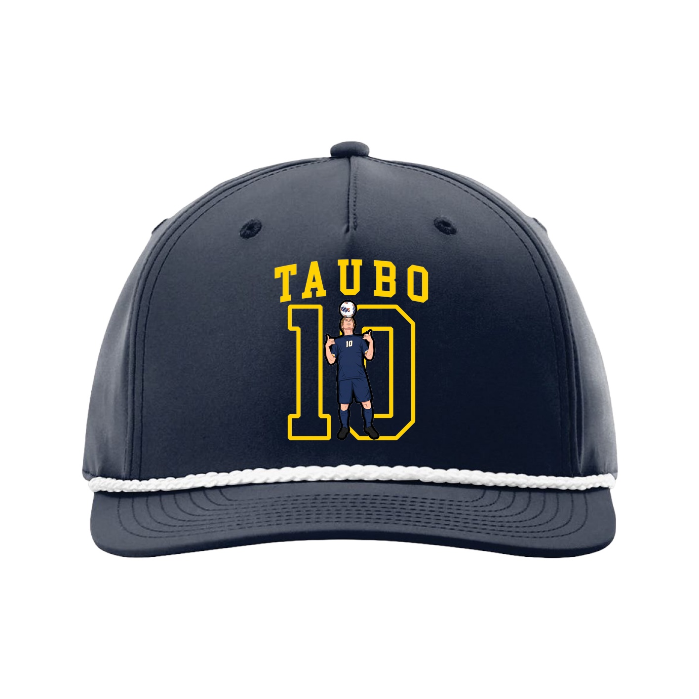 Five-Panel Classic Rope Cap — Shirsey in Navy