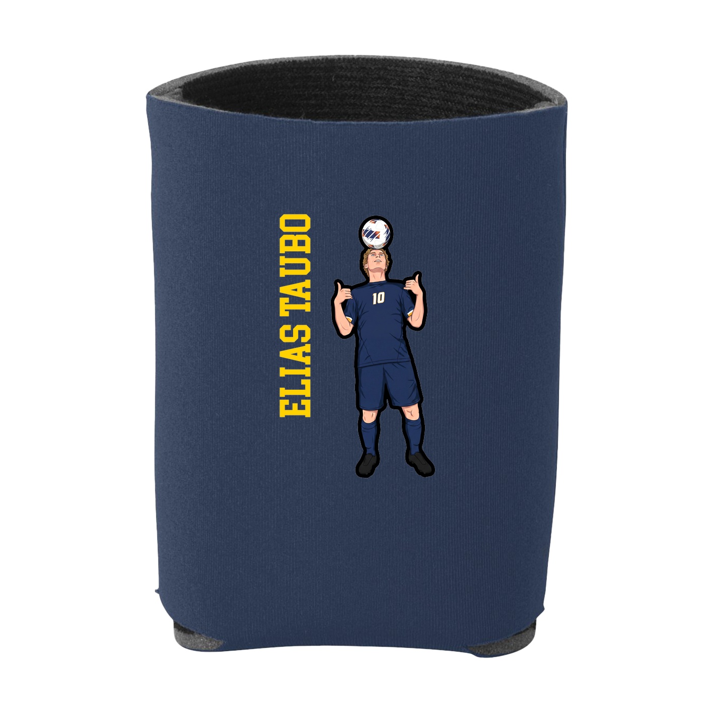 Can Holder — Name Vertical in Navy