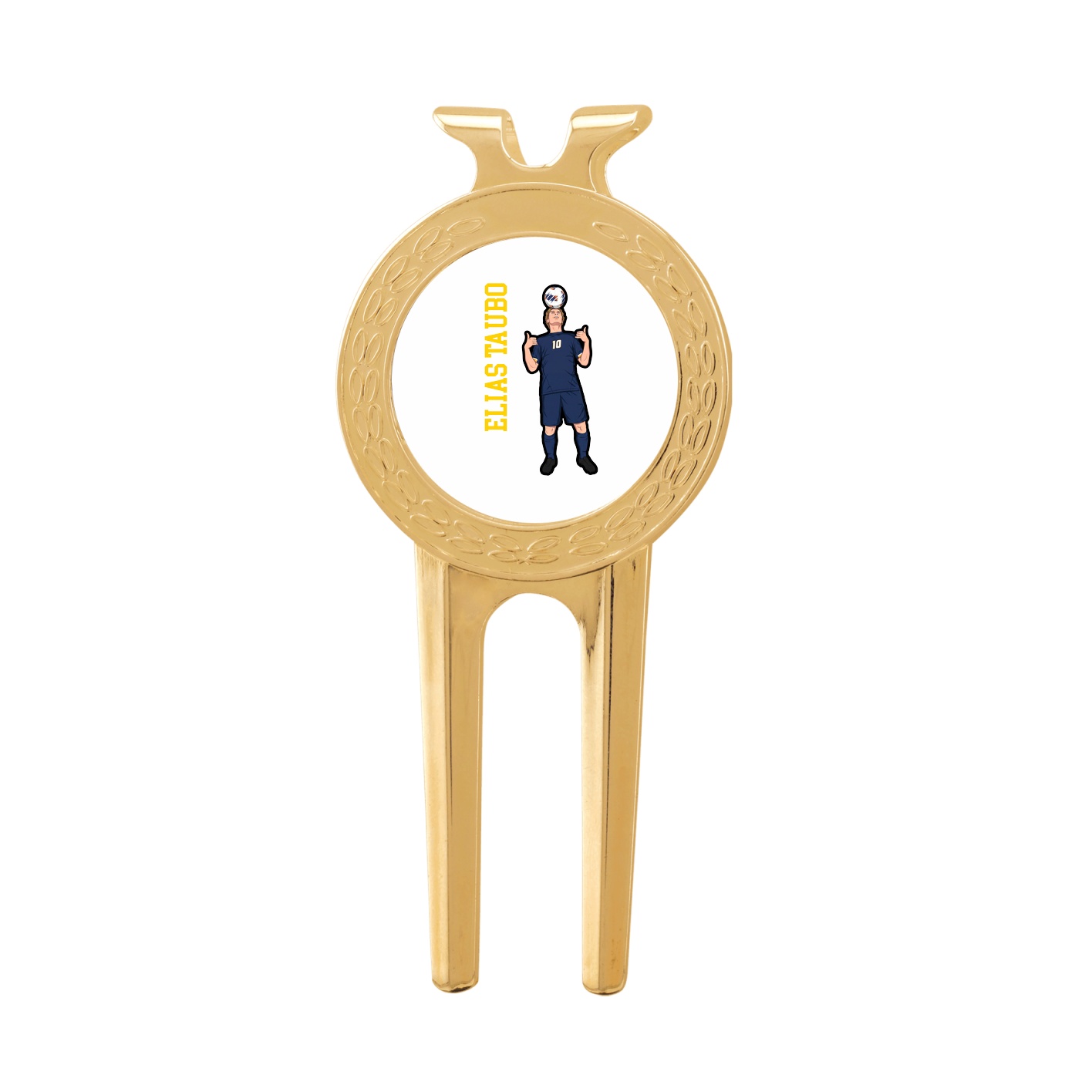Divot Tool with Ball Marker — Name Vertical in Classic