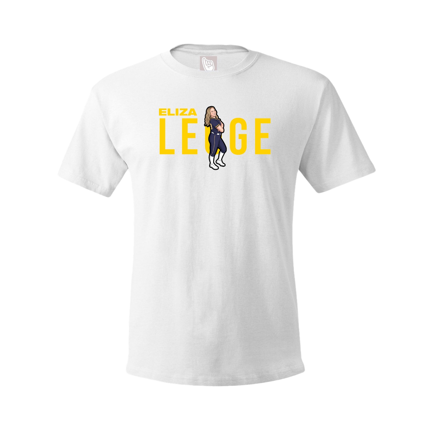 Tee — Player Name in White