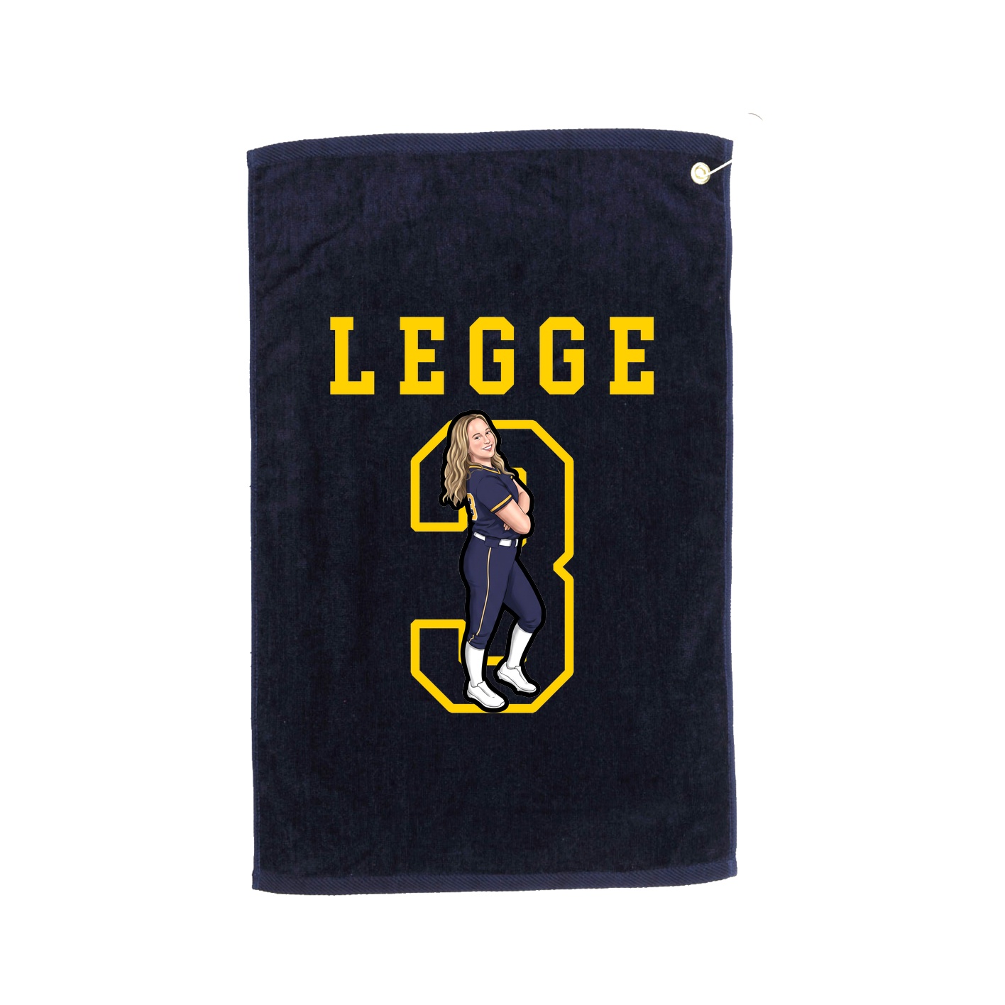 Golf Towel — Shirsey in Navy