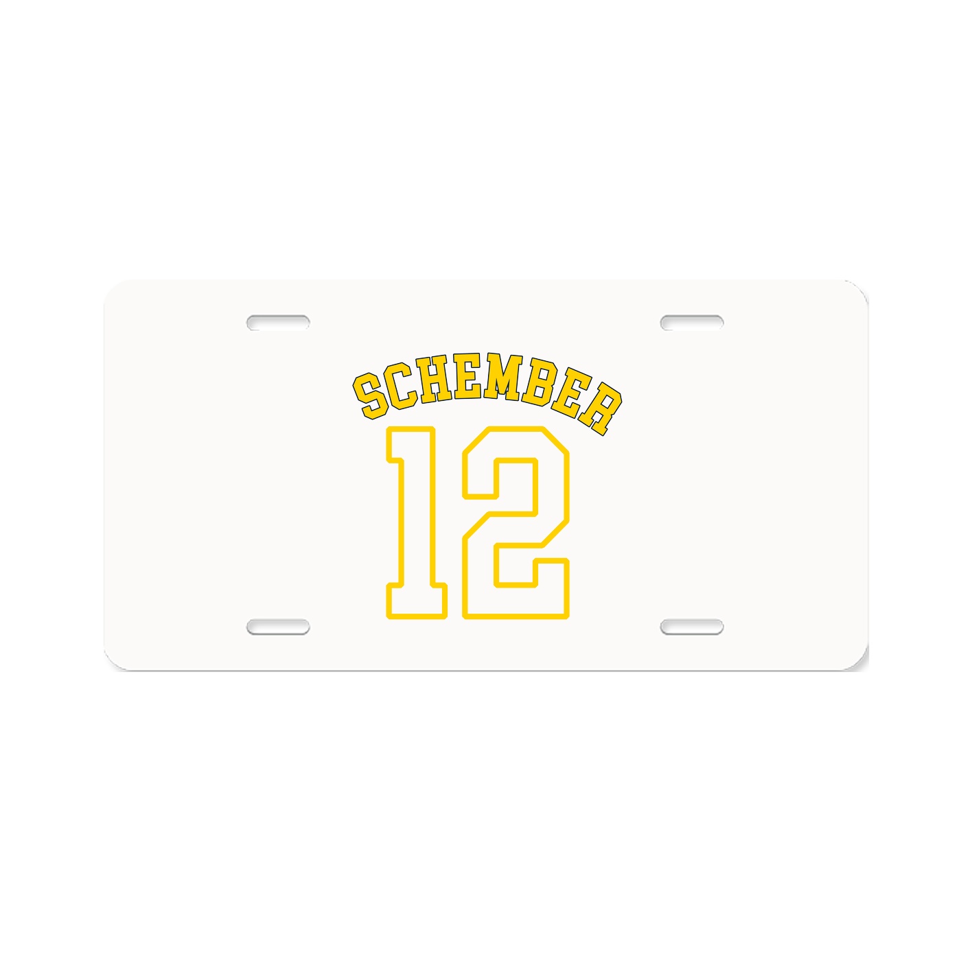 License Plate — Shirsey Arch in Classic